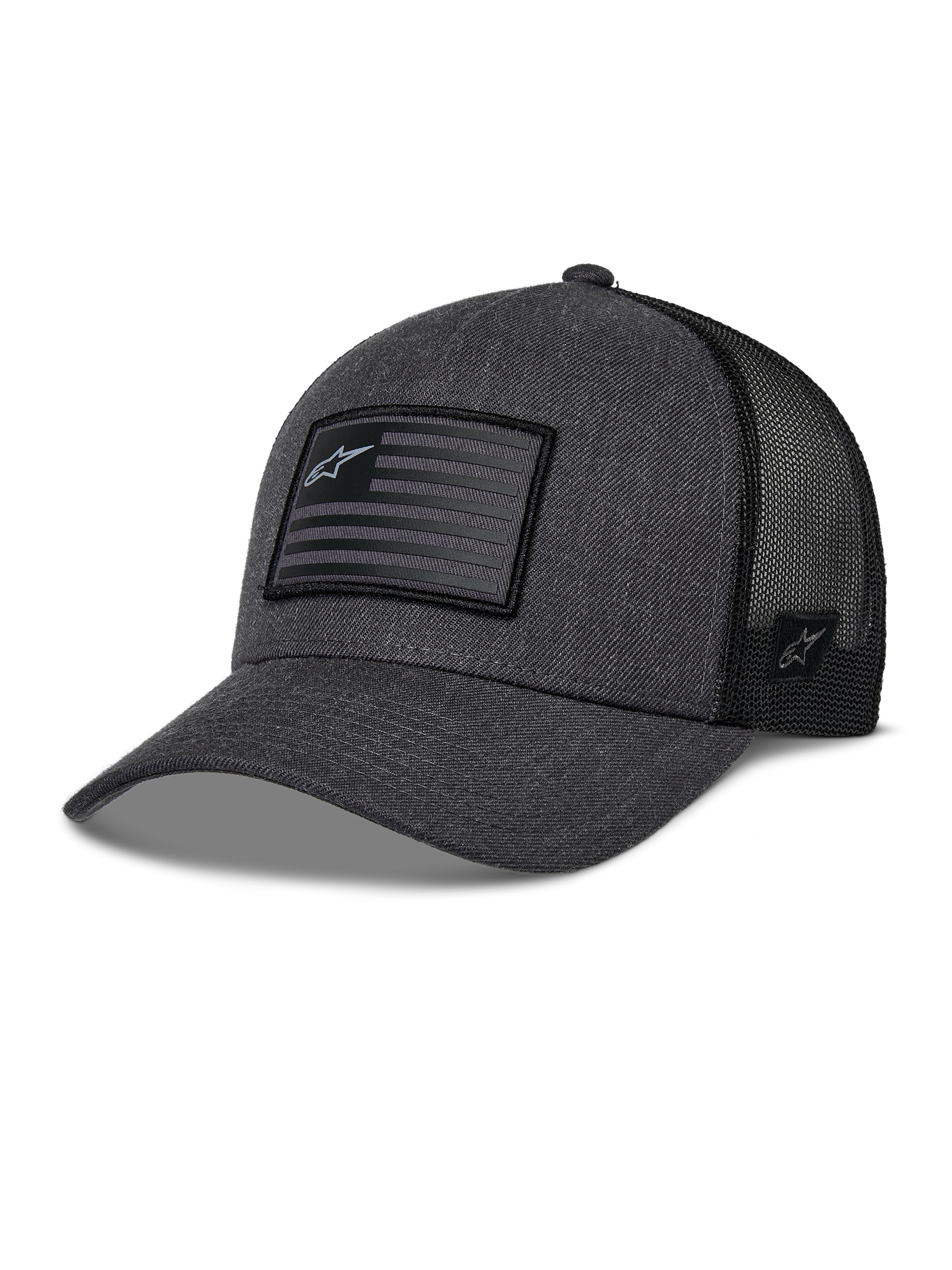 Flag Snapback - Black Hat | Alpinestars® Flag Snapback - Black Hat | Alpinestars®