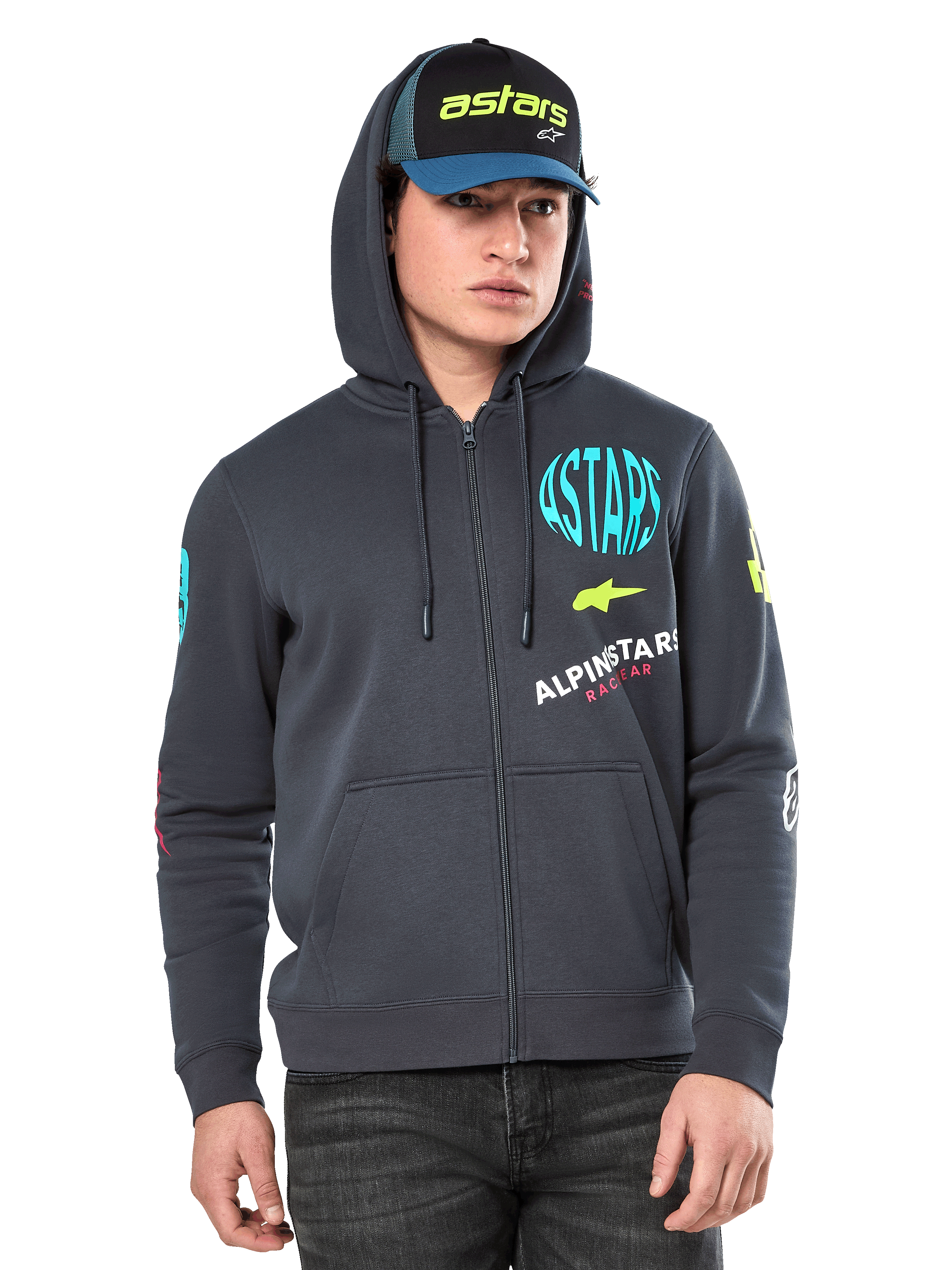 Variegate - Gray Sportswear Hoodie | Alpinestars®