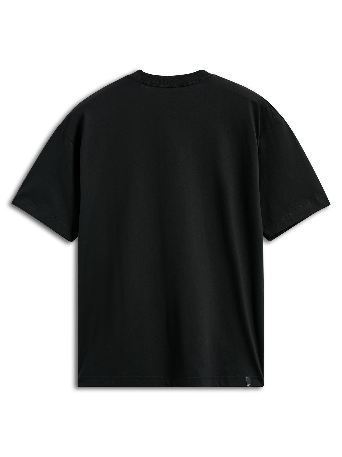 Alpinestars Alter Oversized CSF Tee, Short Sleeve T-Shirt, Black, Back View, Relaxed Oversized Fit, Casual Motorsport-Inspired Apparel