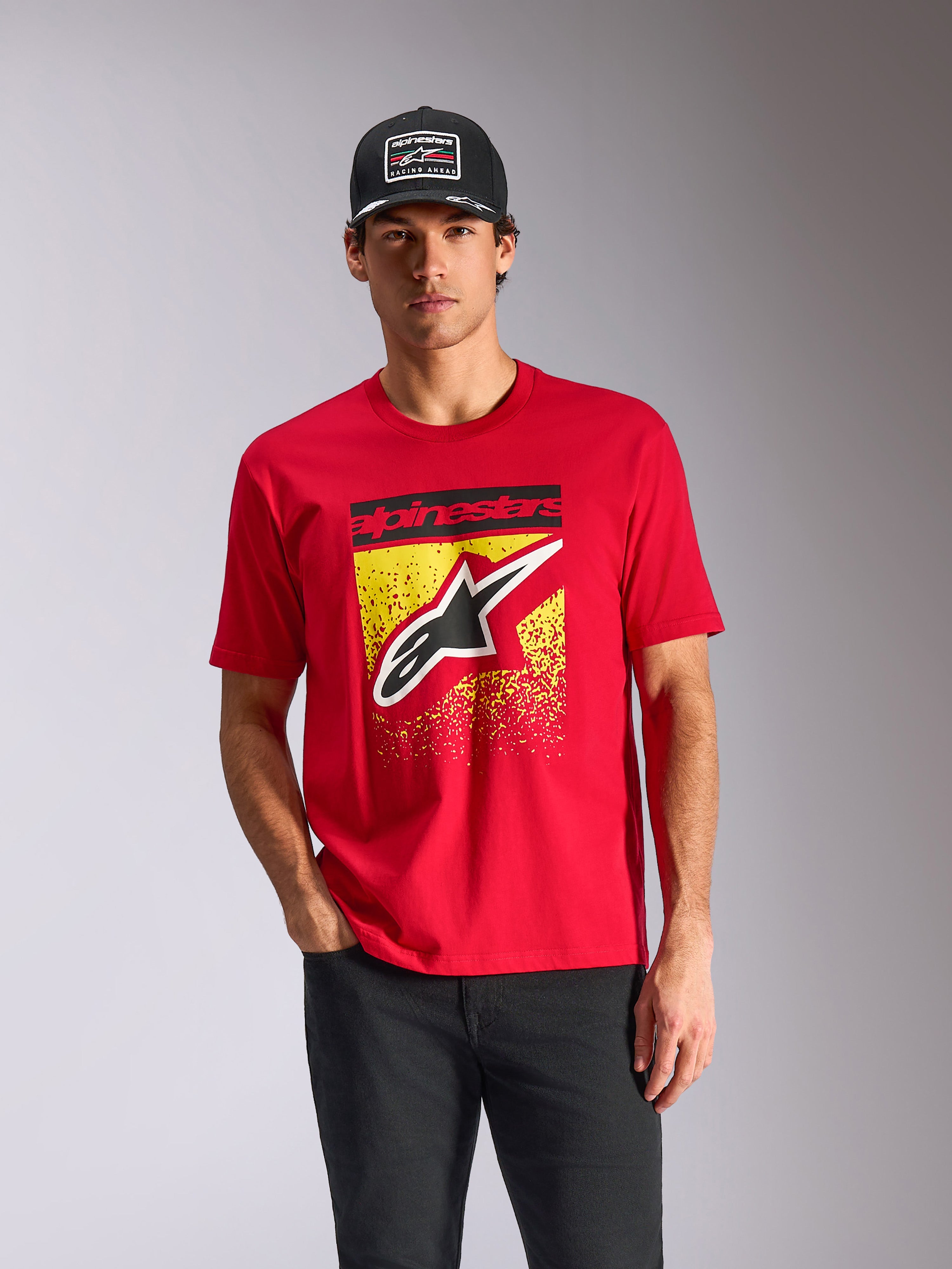 Noka CSF - Red Sportswear Tee | Alpinestars®