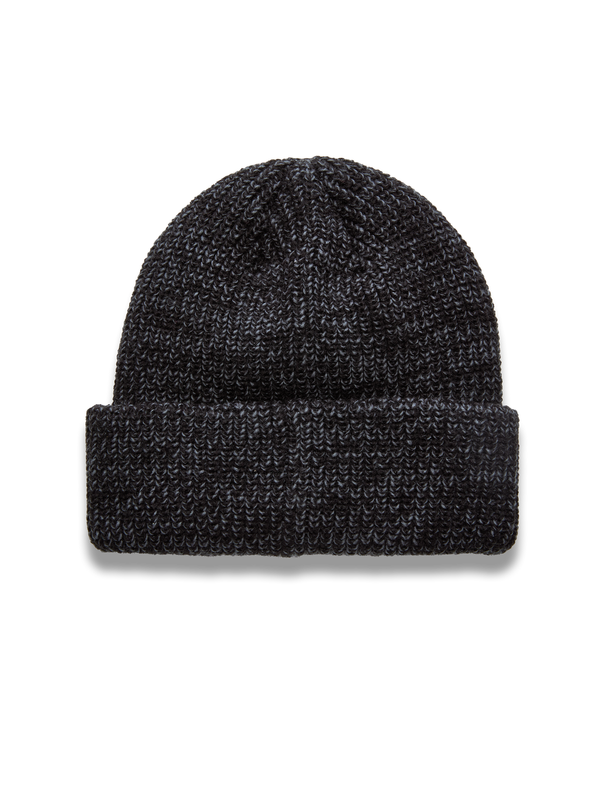 Alpinestars Unload Rib Cuff Beanie in Charcoal Gray Melange, knit jersey stitch and shallow fit sportswear hat.