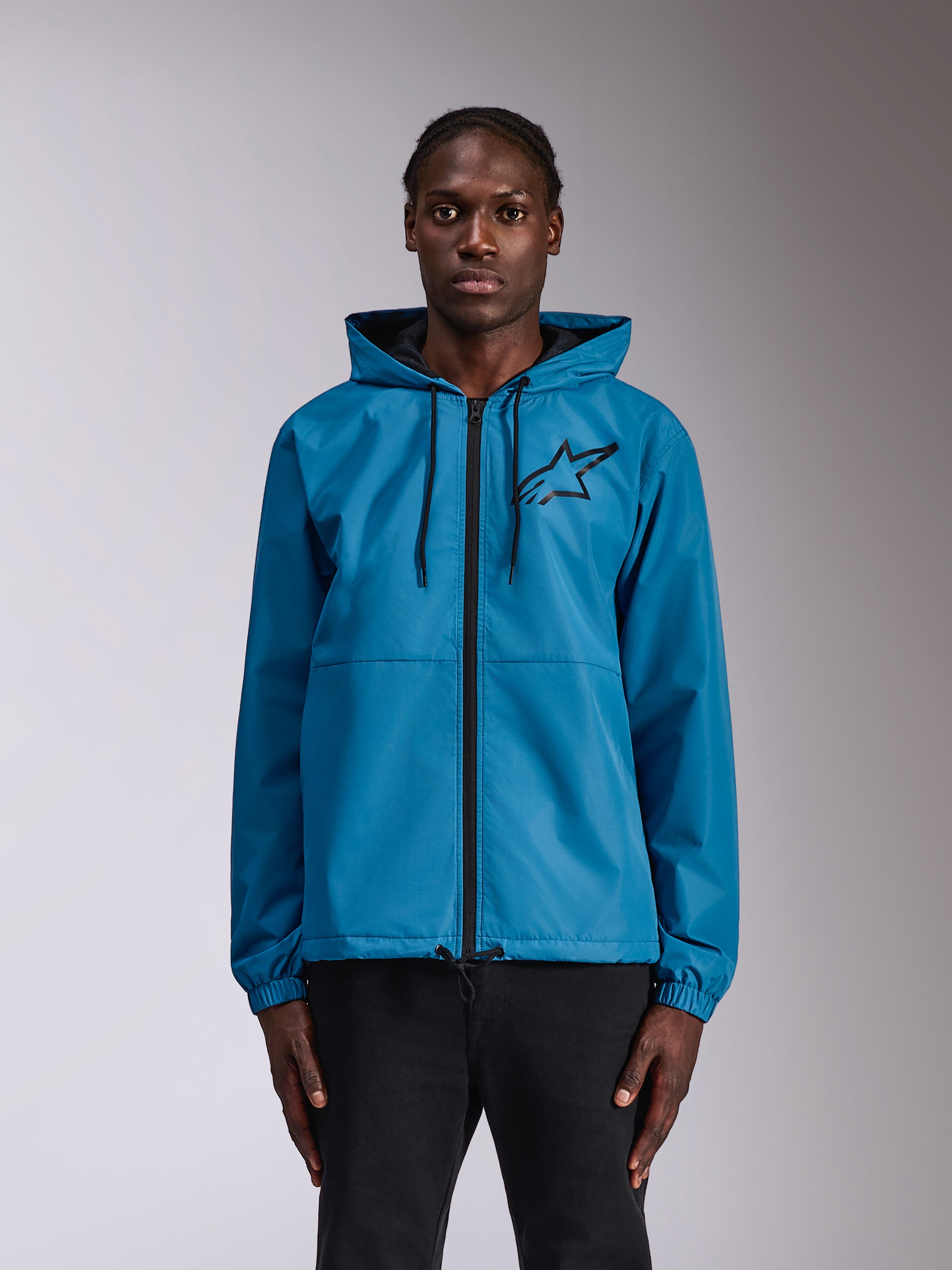 Speeder Chromium Windbreak - Blue Sportswear Jacket | Alpinestars®