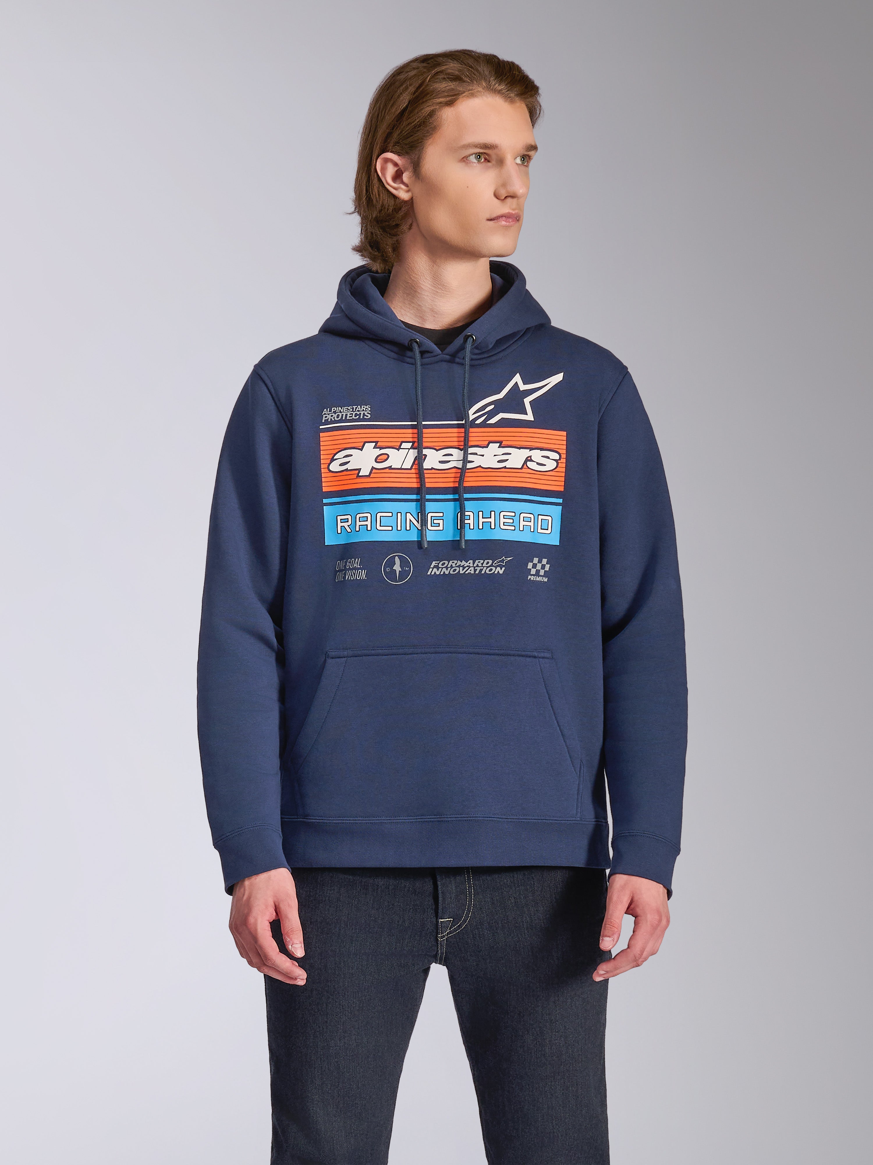 Harken - Blue Sportswear Hoodie | Alpinestars®