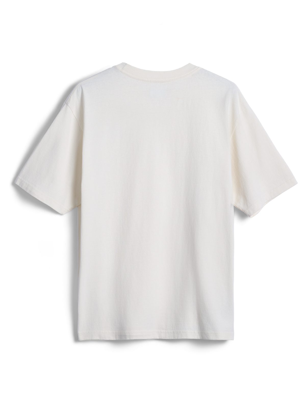 Alpinestars Essentials Ageless SS Tee, Short Sleeve T-Shirt, Off White, Plain Back View, Relaxed Fit, Casual Sportswear