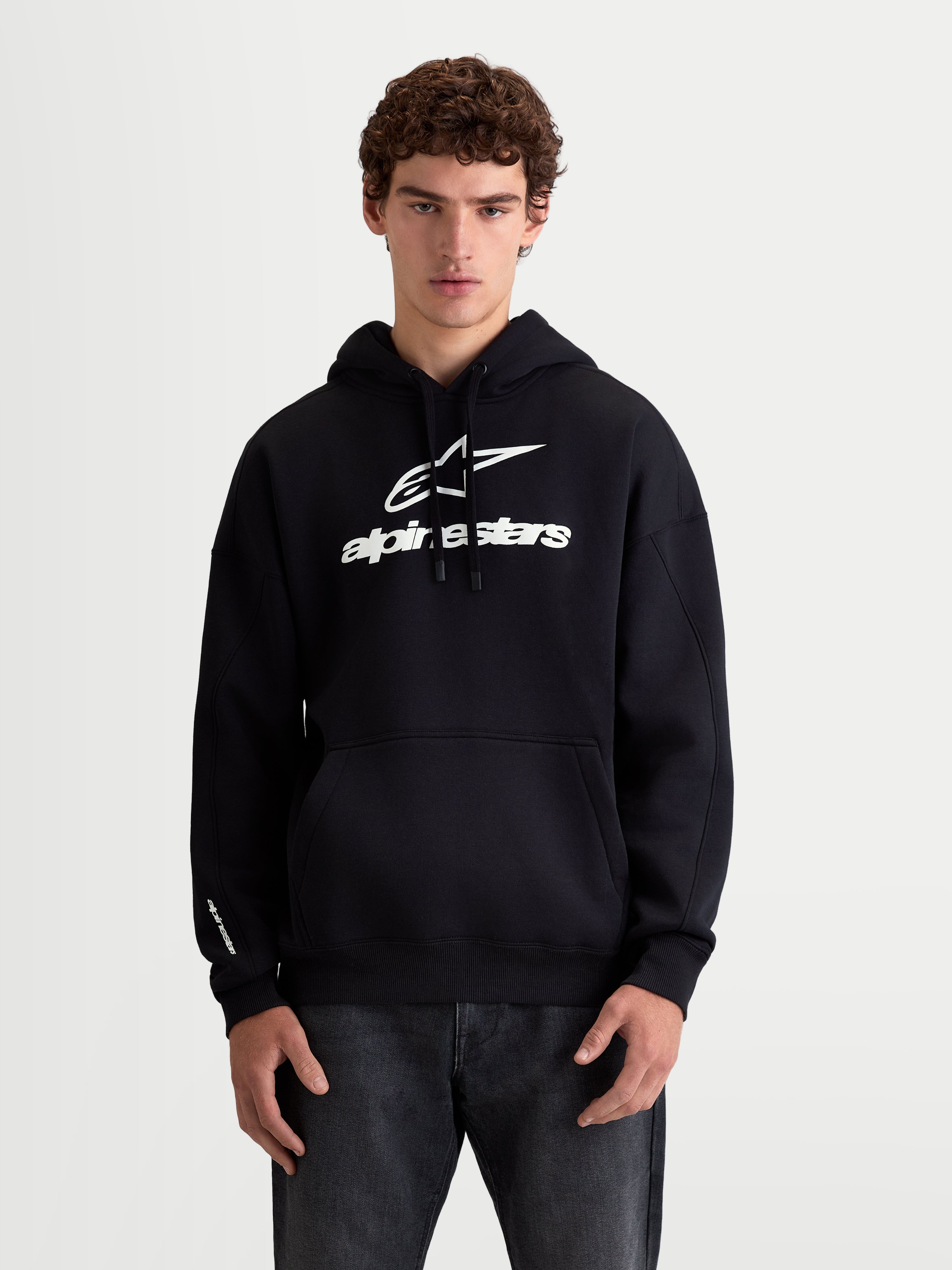 Prelude Oversized - Black Hoodie | Alpinestars®