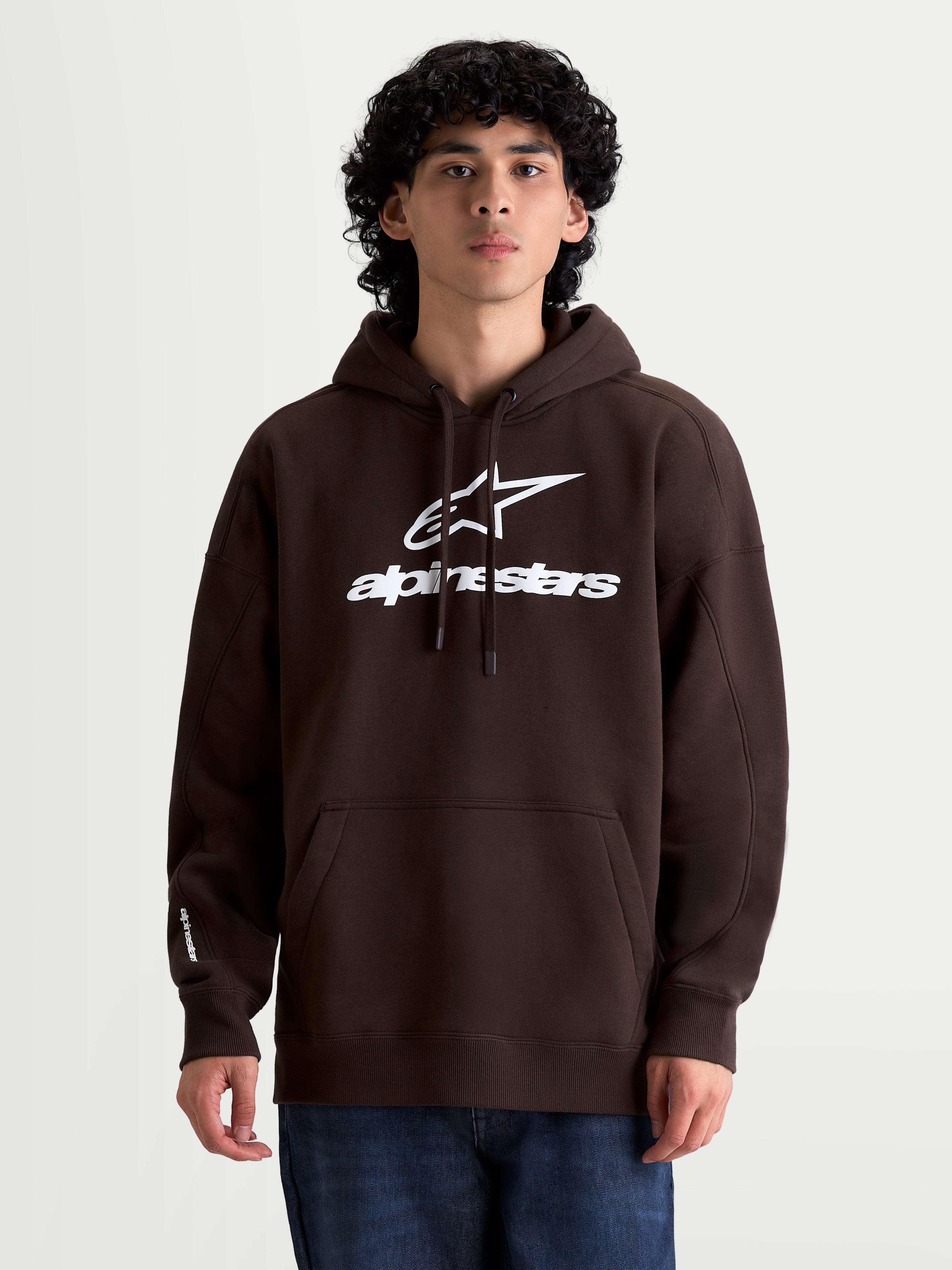 Prelude Oversized - Brown Hoodie | Alpinestars®