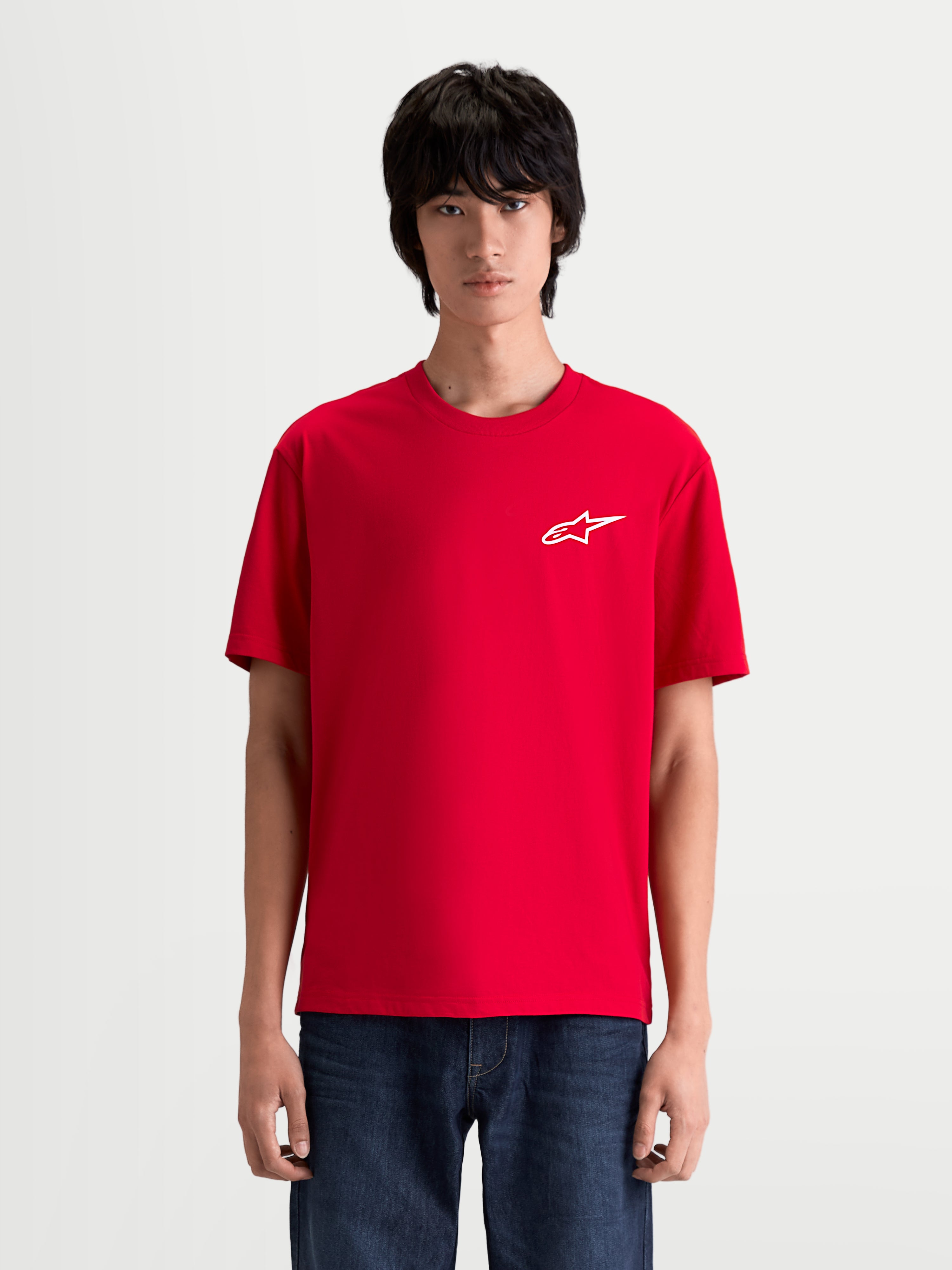 Combo Back CSF - Red Tee | Alpinestars®