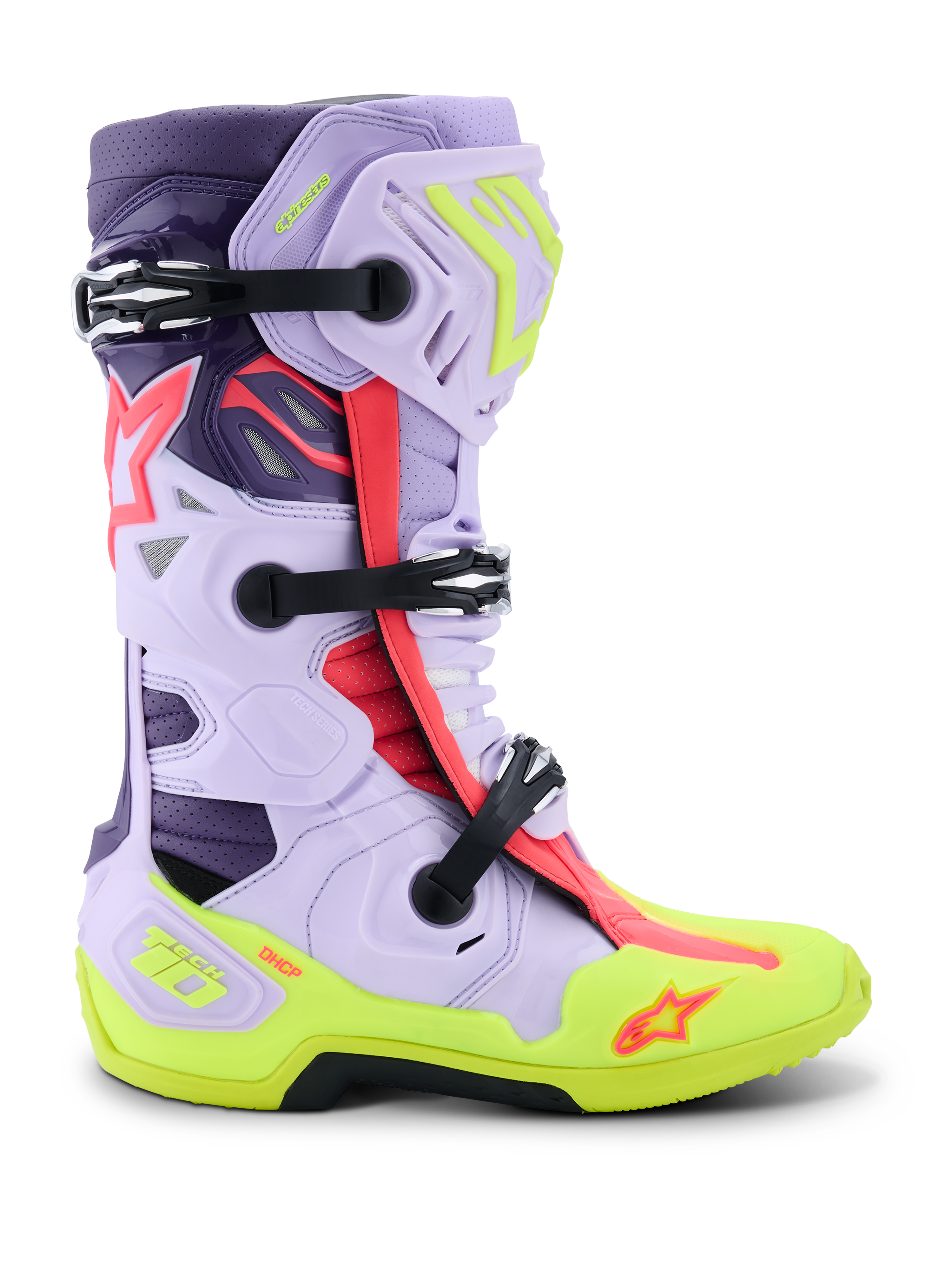 Tech 10 Supervented - Purple MX Boots | Alpinestars®