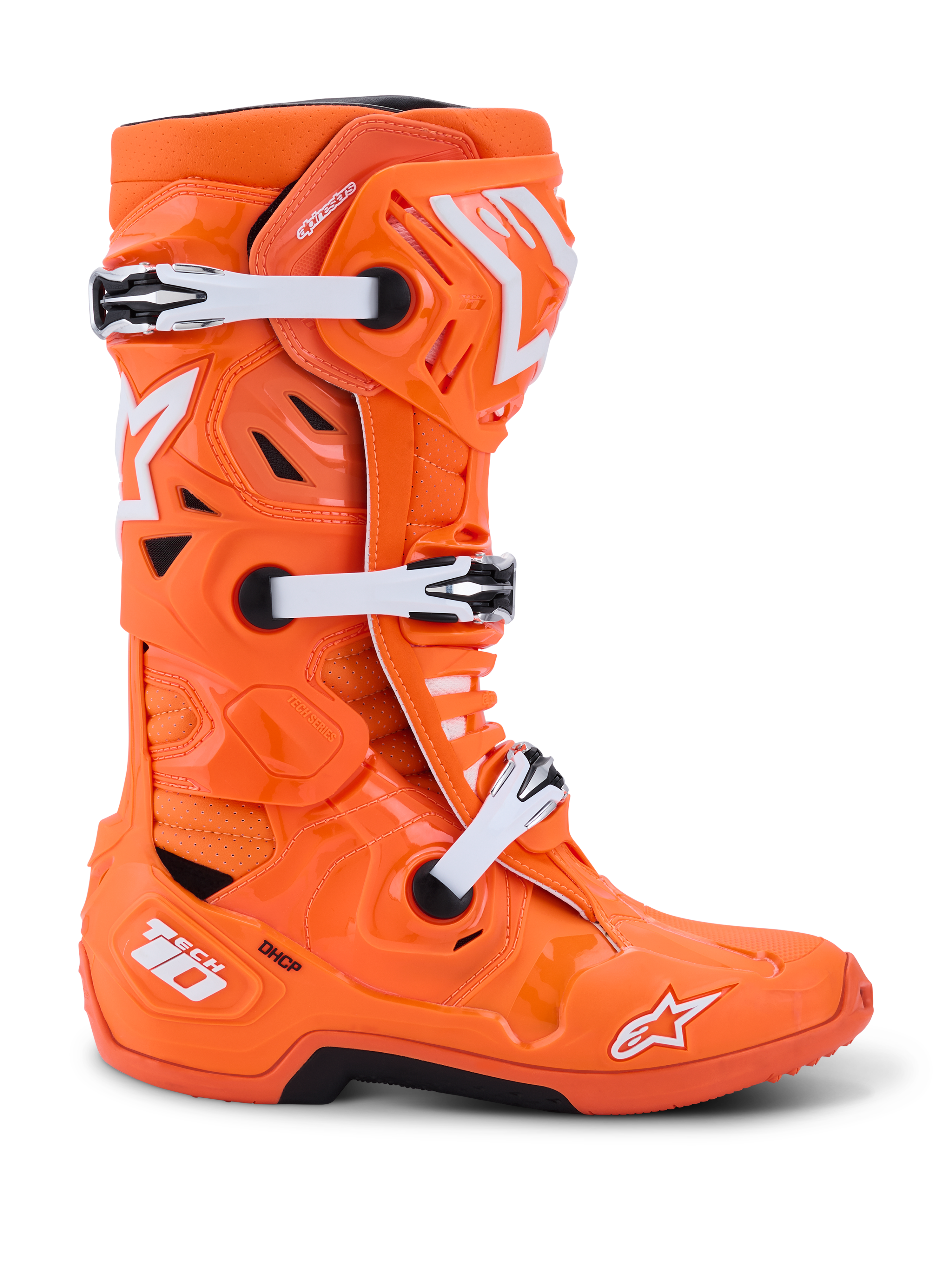 Tech 10 Supervented - Orange MX Boots | Alpinestars® Tech 10 Supervented - Orange MX Boots | Alpinestars®