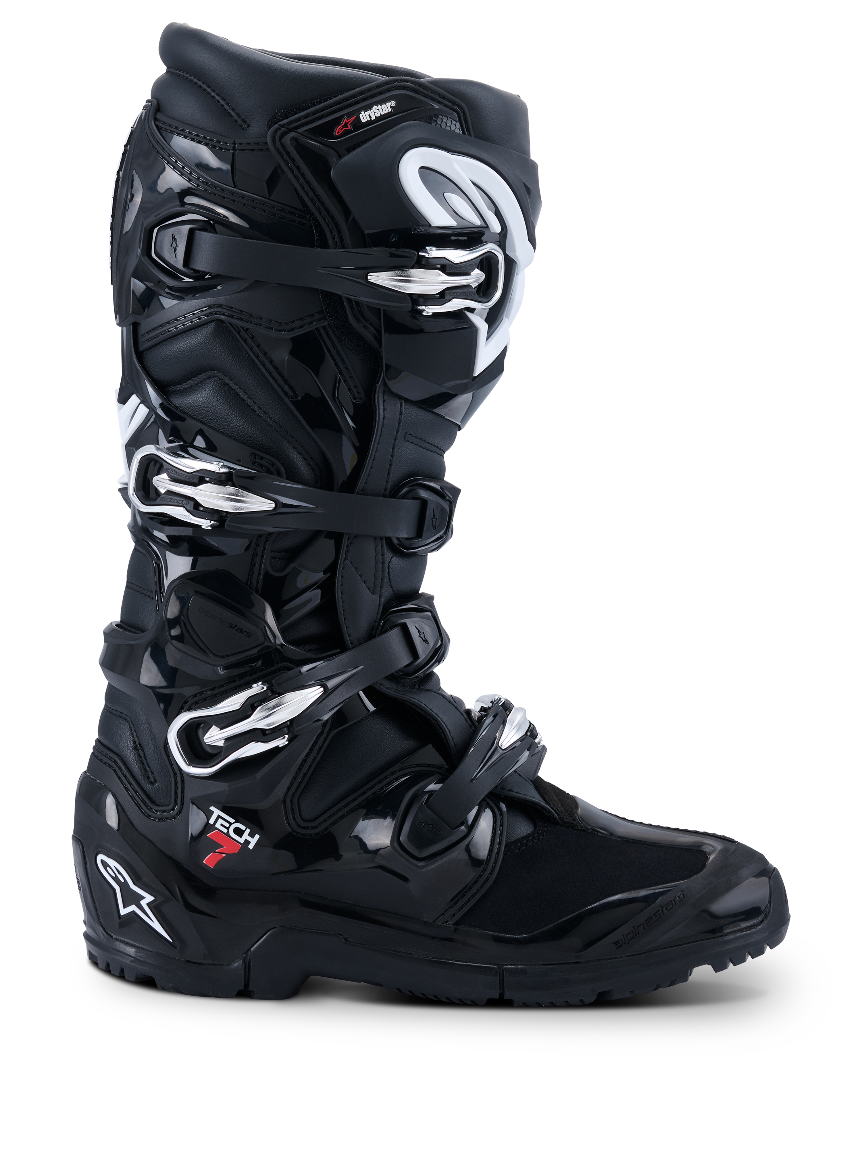 Tech 7 Enduro Drystar® - Black MX Boots | Alpinestars®