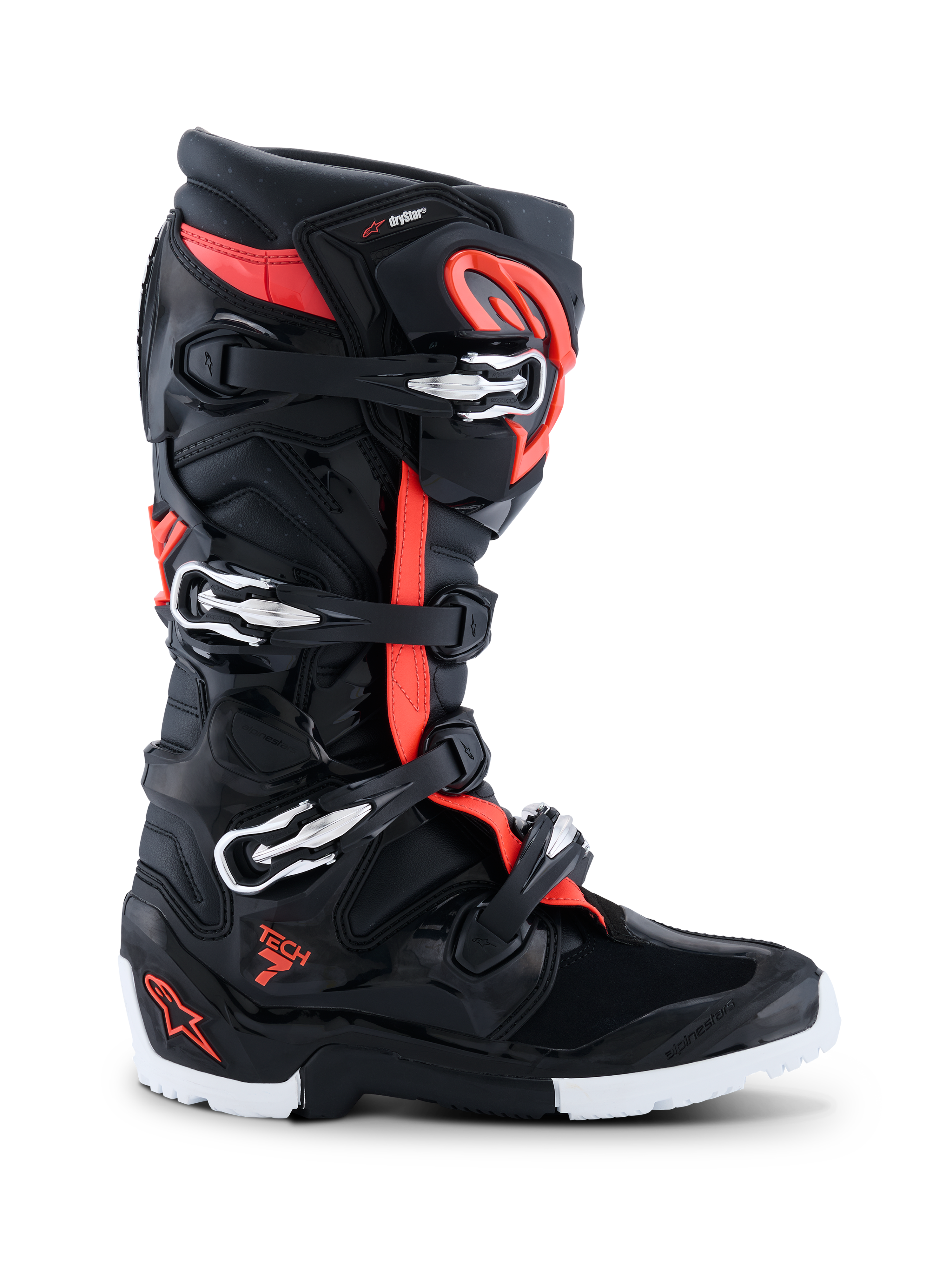 Tech 7 Enduro Drystar® - Black MX Boots | Alpinestars®