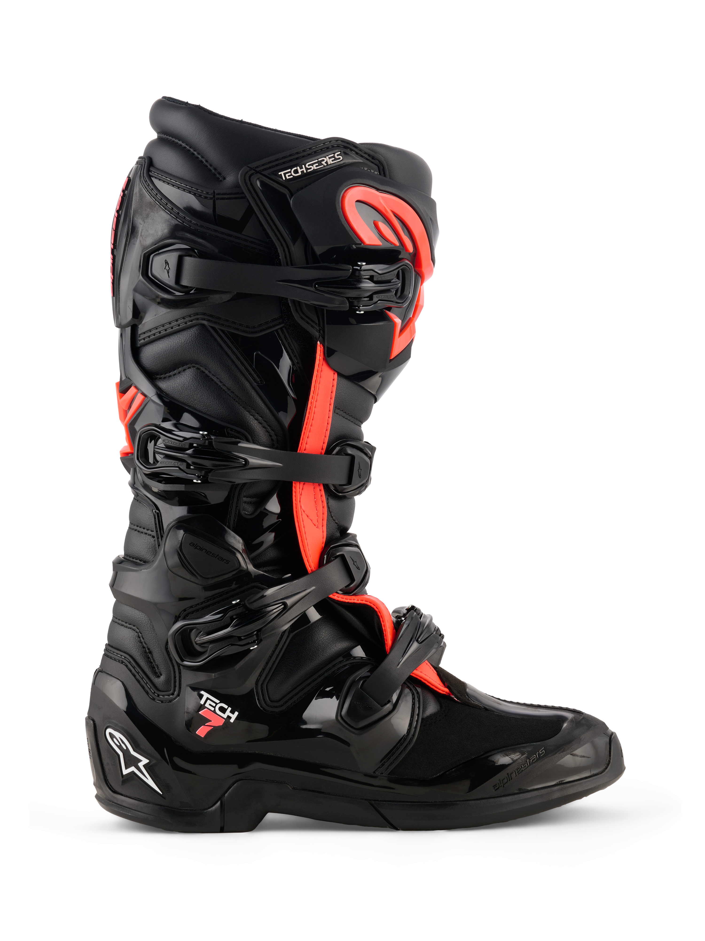 Alpinestars レーシングブーツ 黒/赤 Tech 7 - Black MX Boots | Alpinestars®