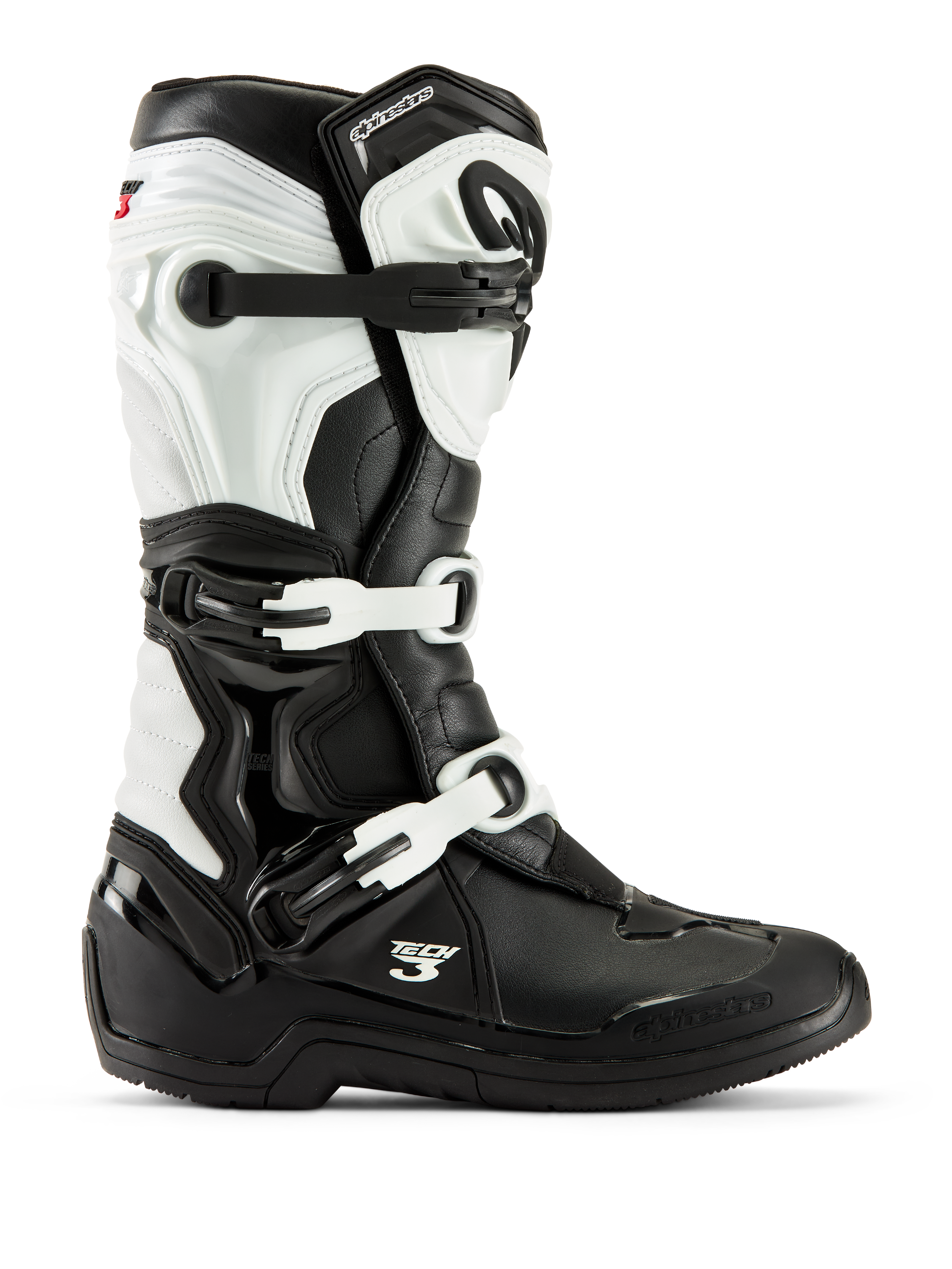 strページ　3XL ブラック ホワイト 各3枚 Tech 3 - Black MX Boots | Alpinestars®
