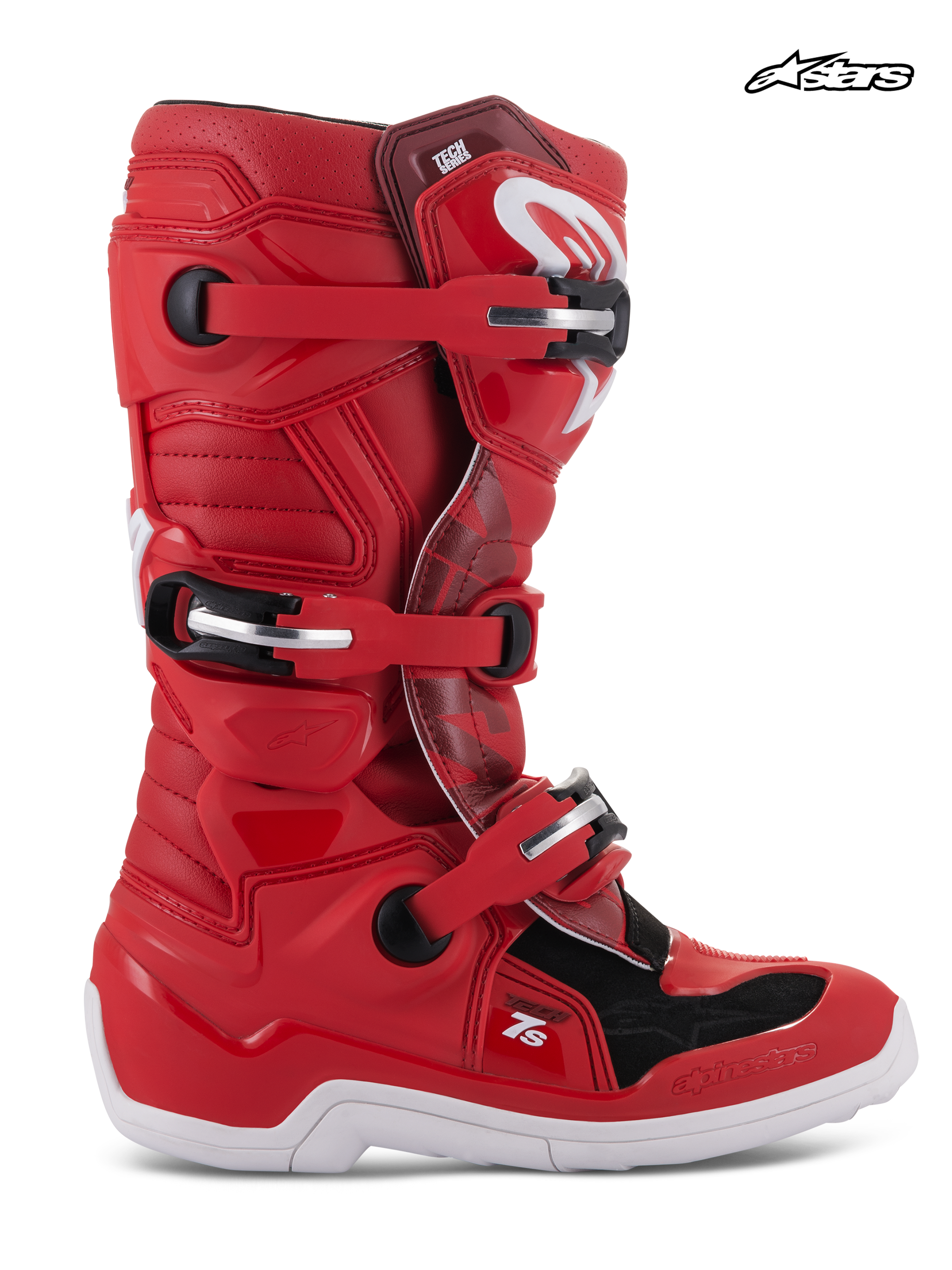 Youth Tech 7S - Red MX Boots | Alpinestars®
