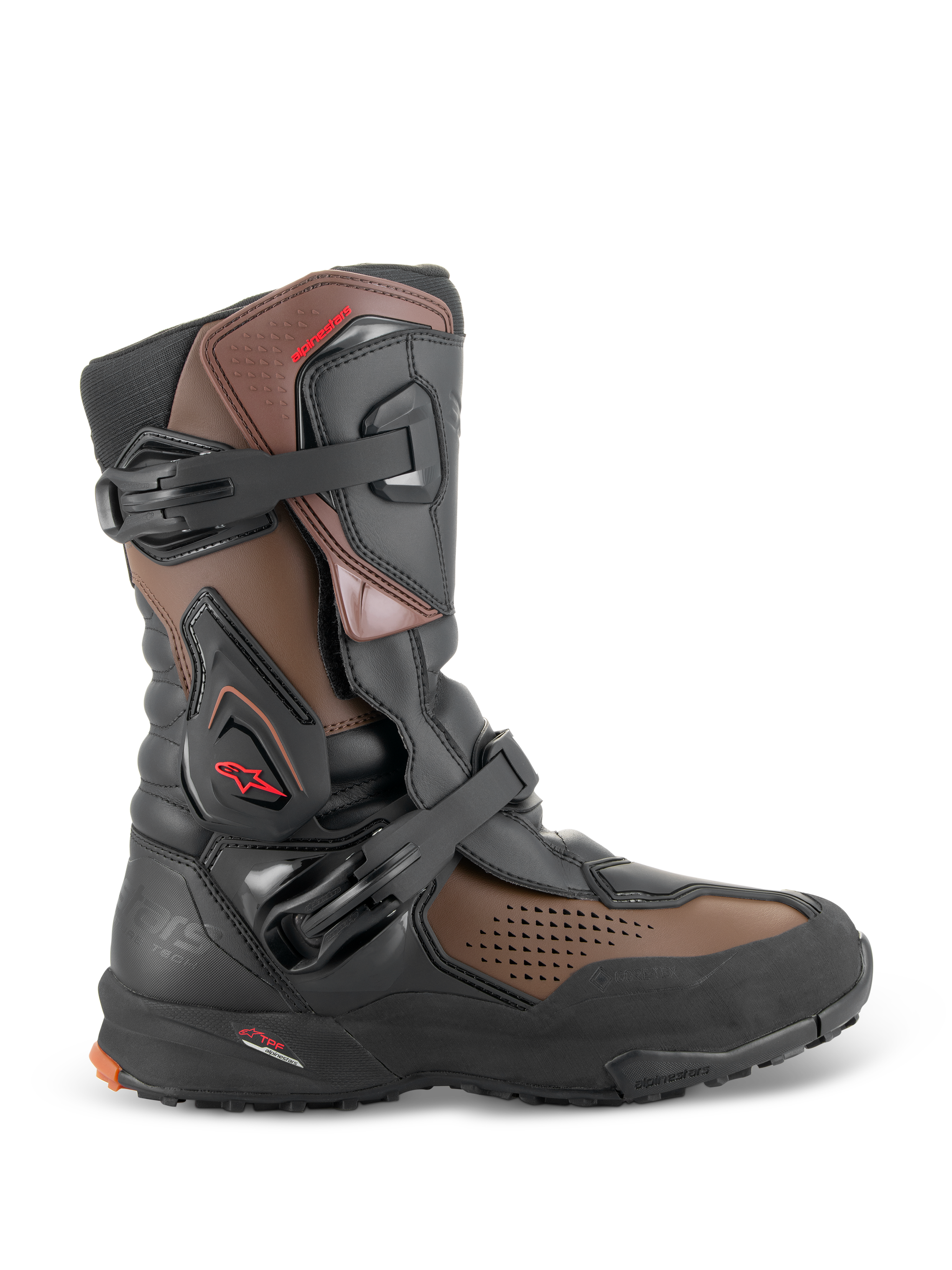 XT-8 GORE-TEX - Black Brown Motorcycle Boots | Alpinestars®