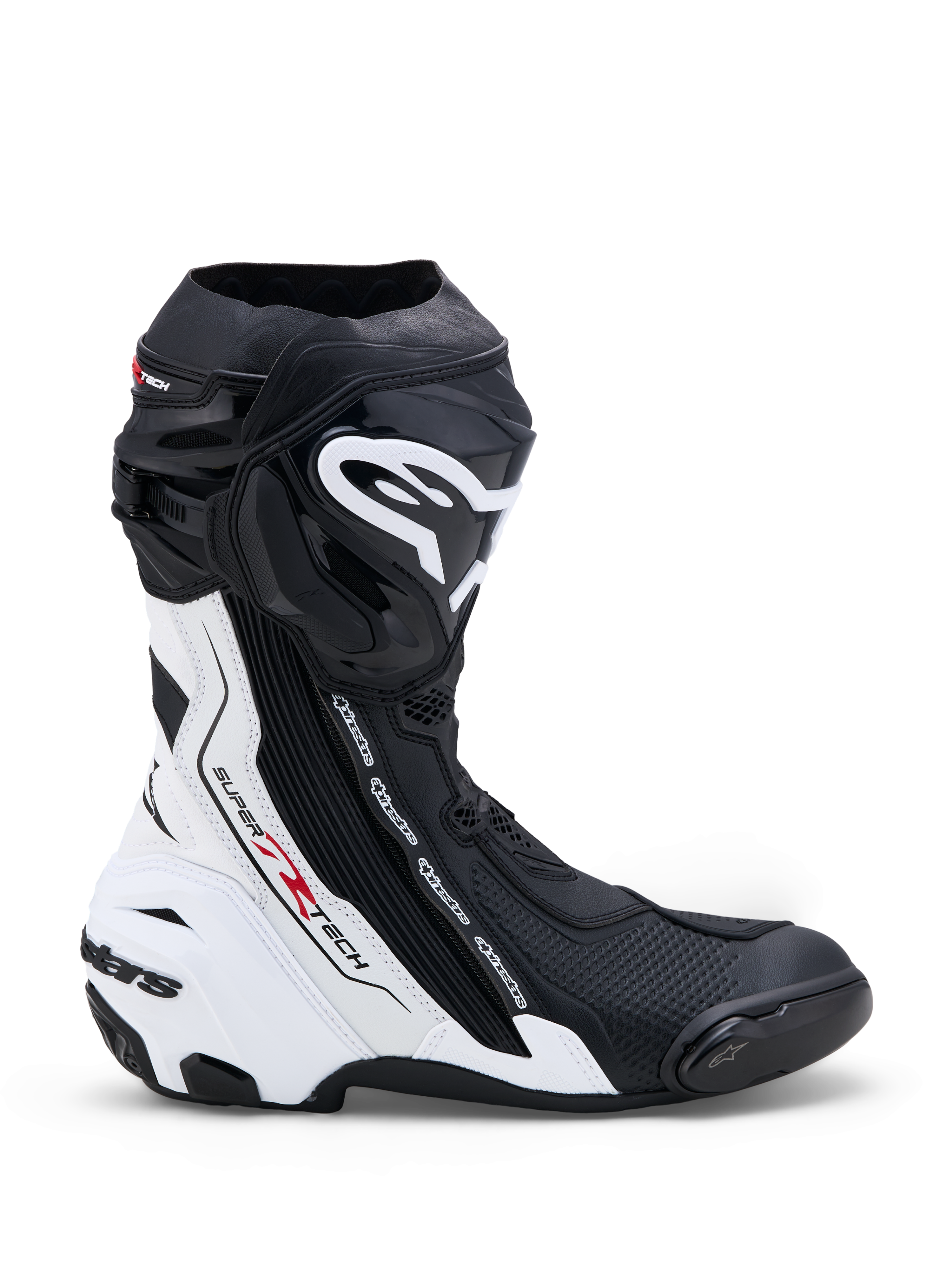 Supertech R - Black Motorcycle Boots | Alpinestars®