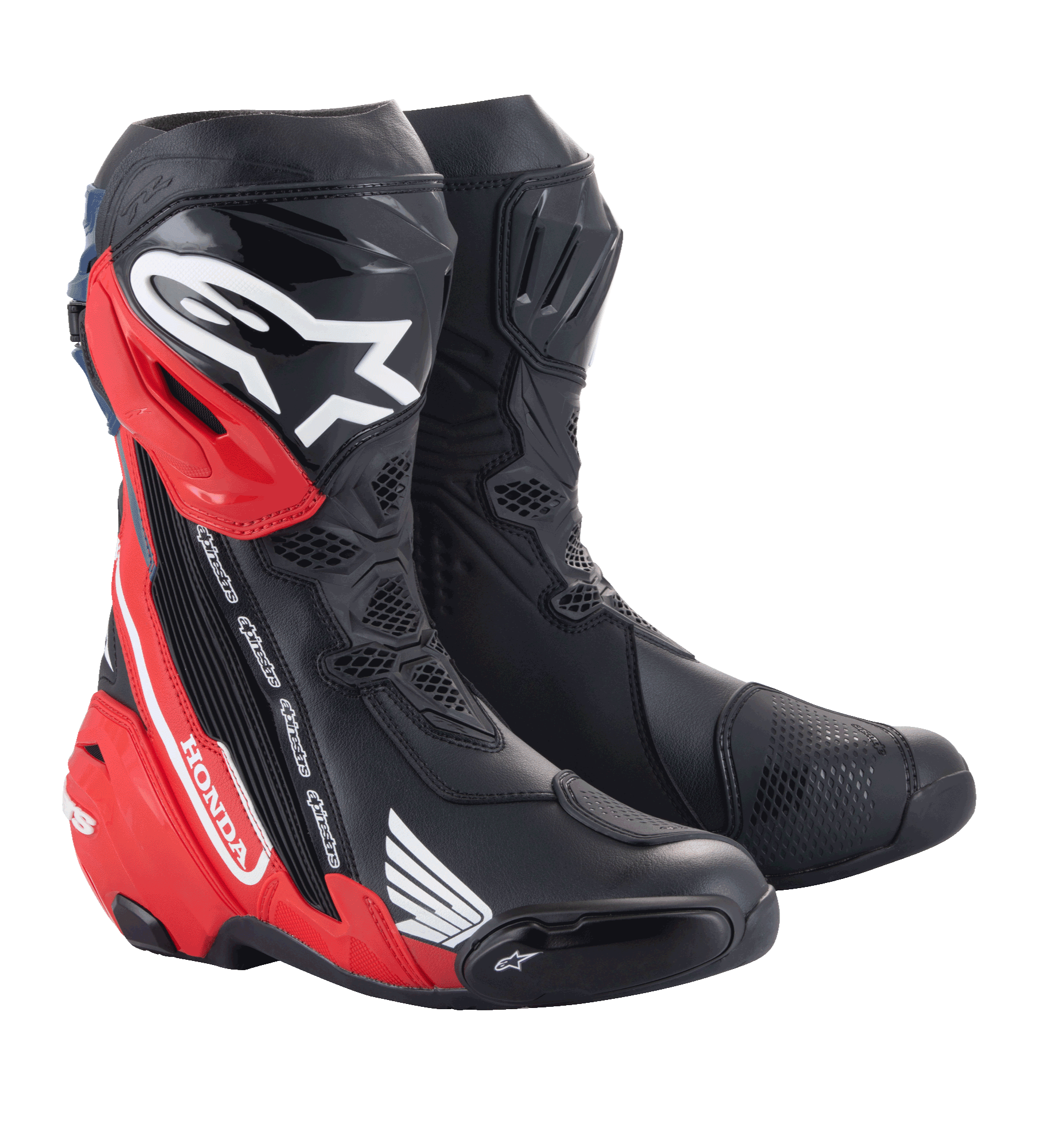 Honda Supertech R Boots BLACK RACING SPORT Boots Alpinestars