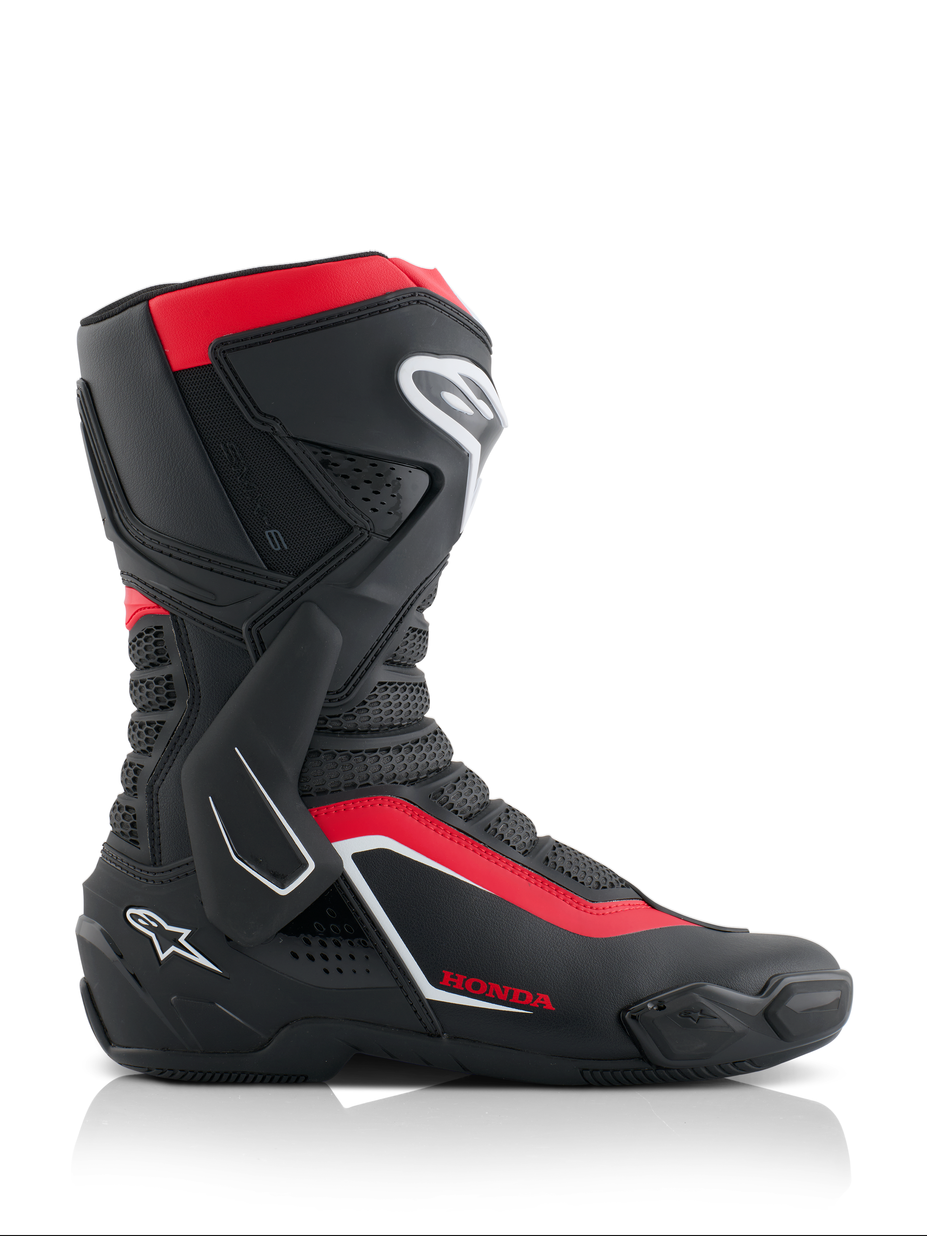 Honda SMX-6 V3 - Black Motorcycle Boots | Alpinestars® Honda SMX-6 V3 - Black Motorcycle Boots | Alpinestars®