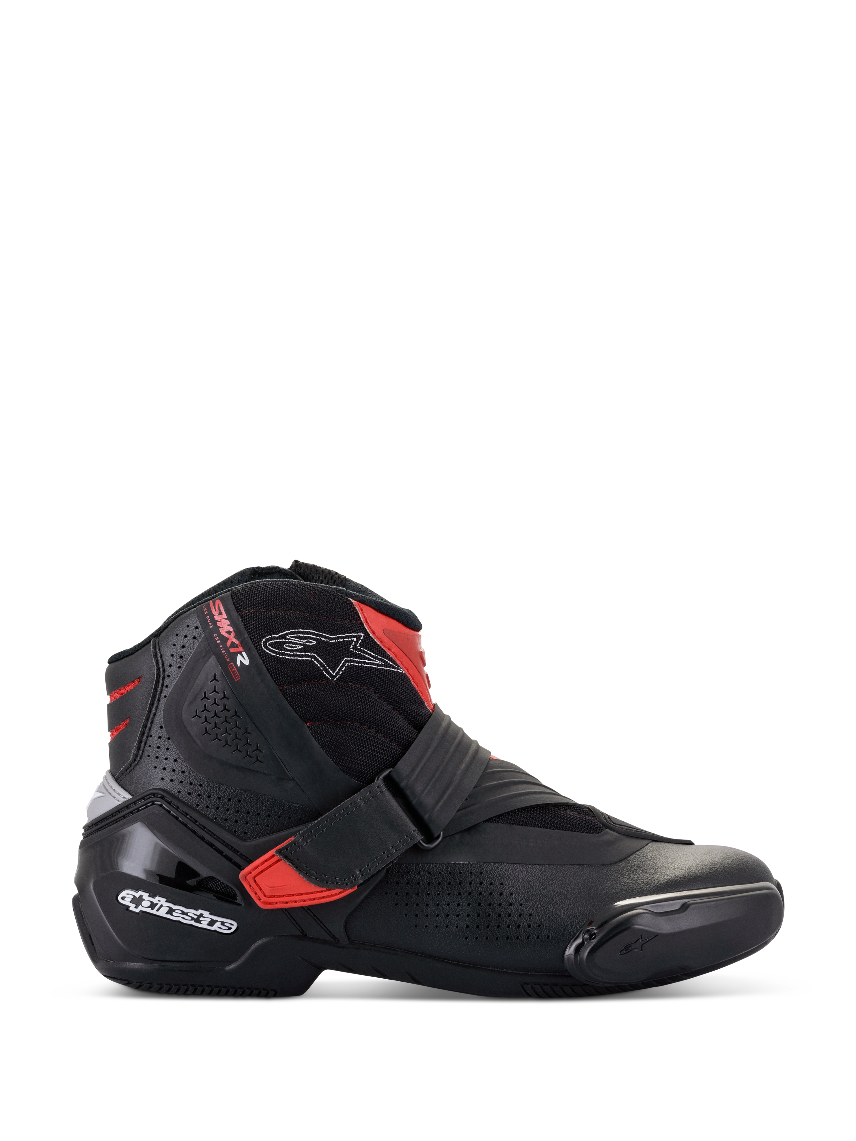 SMX-1 R V2 Vented - Black Motorcycle Boots | Alpinestars®