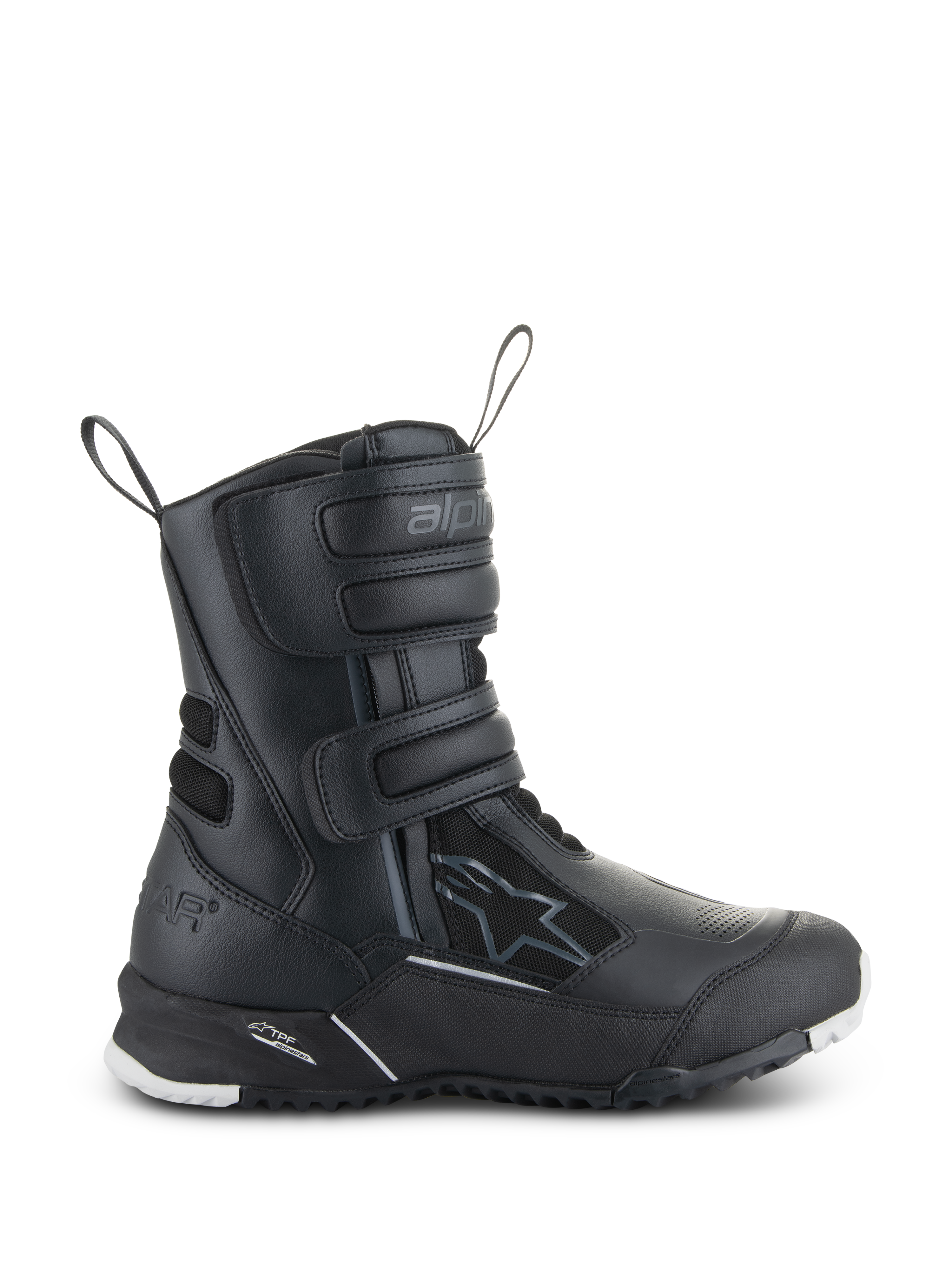 Stella RT-7 Touring Drystar® - Black Motorcycle Boots | Alpinestars®