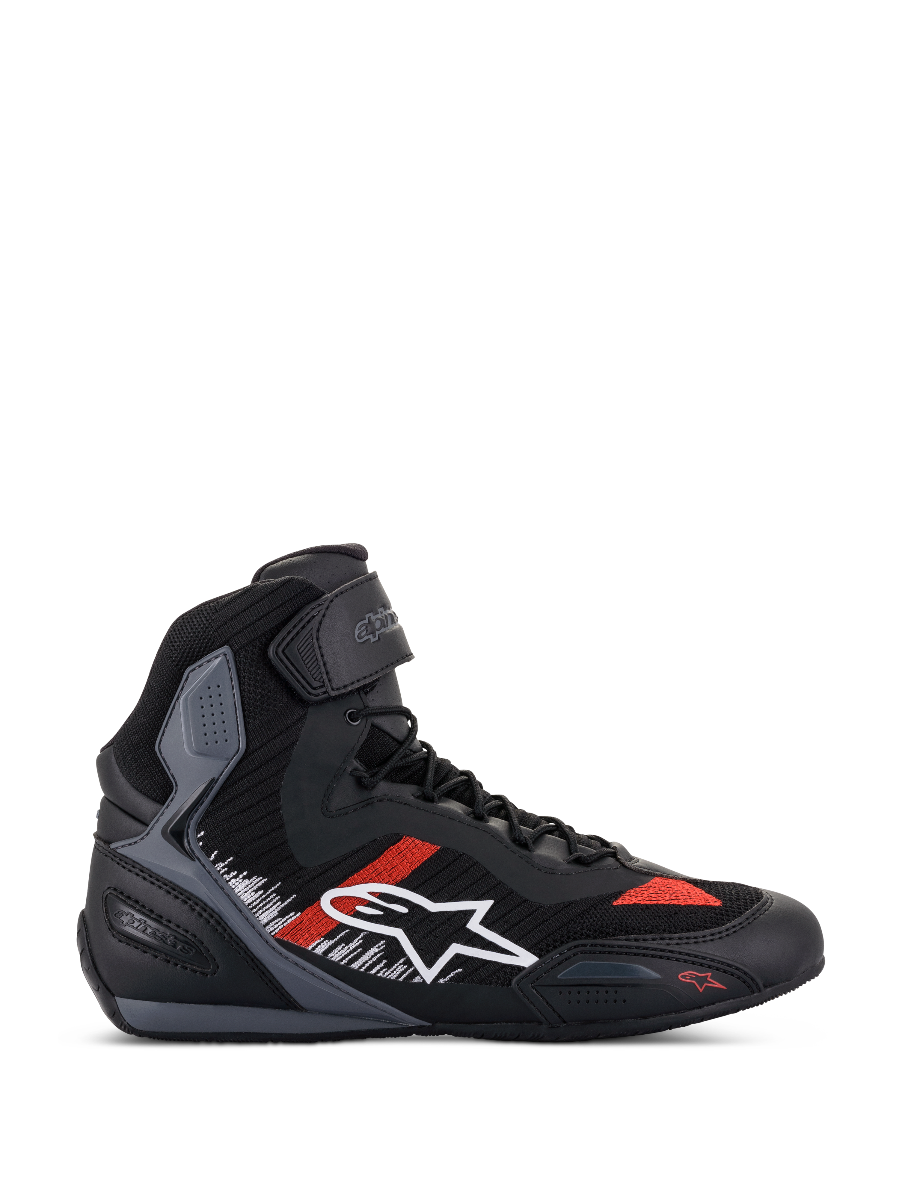 Faster-3 Rideknit® - Black Motorcycle Shoes | Alpinestars® Faster-3 Rideknit® - Black Motorcycle Shoes | Alpinestars®