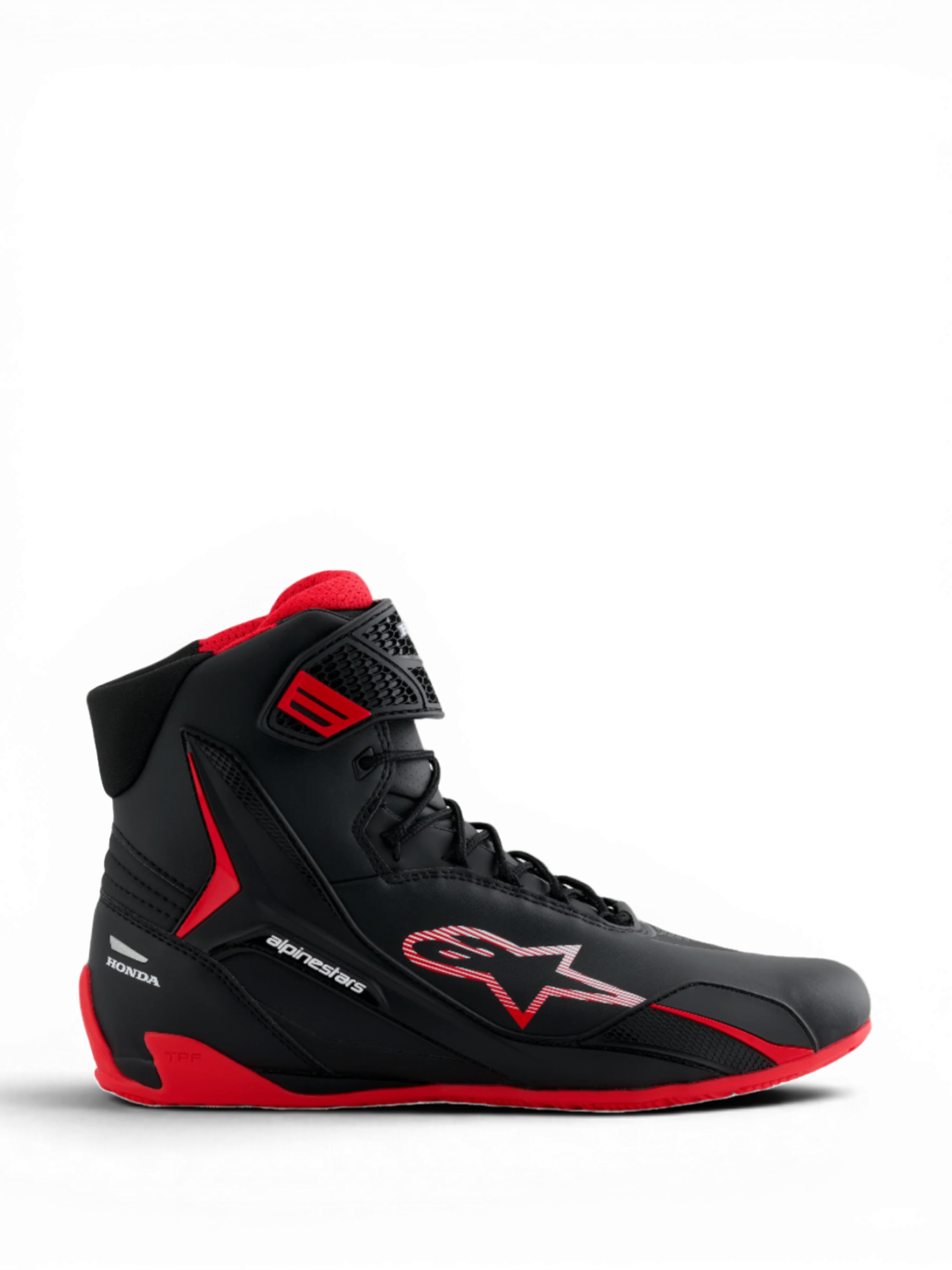 Honda Faster-4 - Black Motorcycle Shoes | Alpinestars®