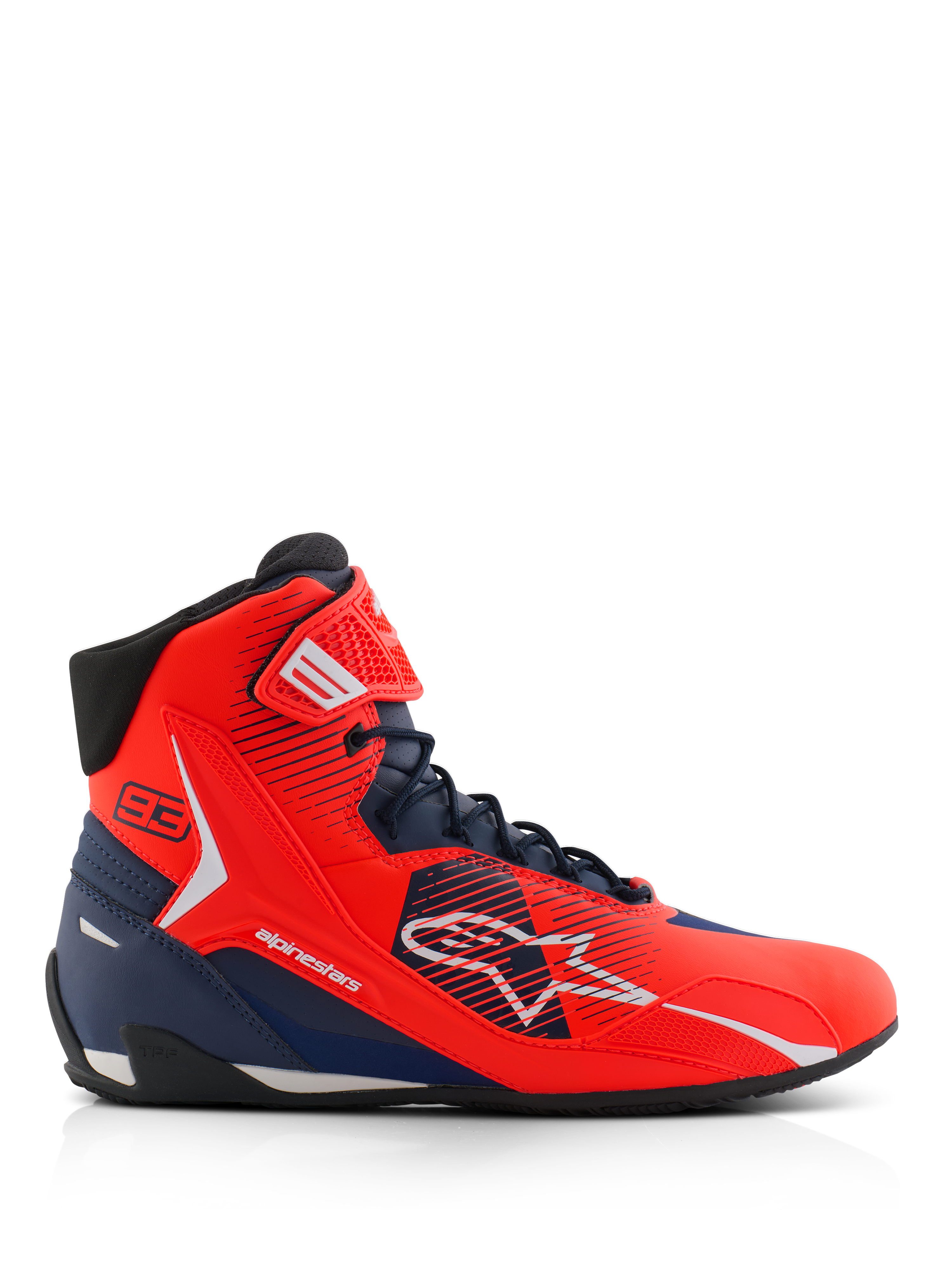 MM93 Faster-4 - Red Motorcycle Shoes | Alpinestars®