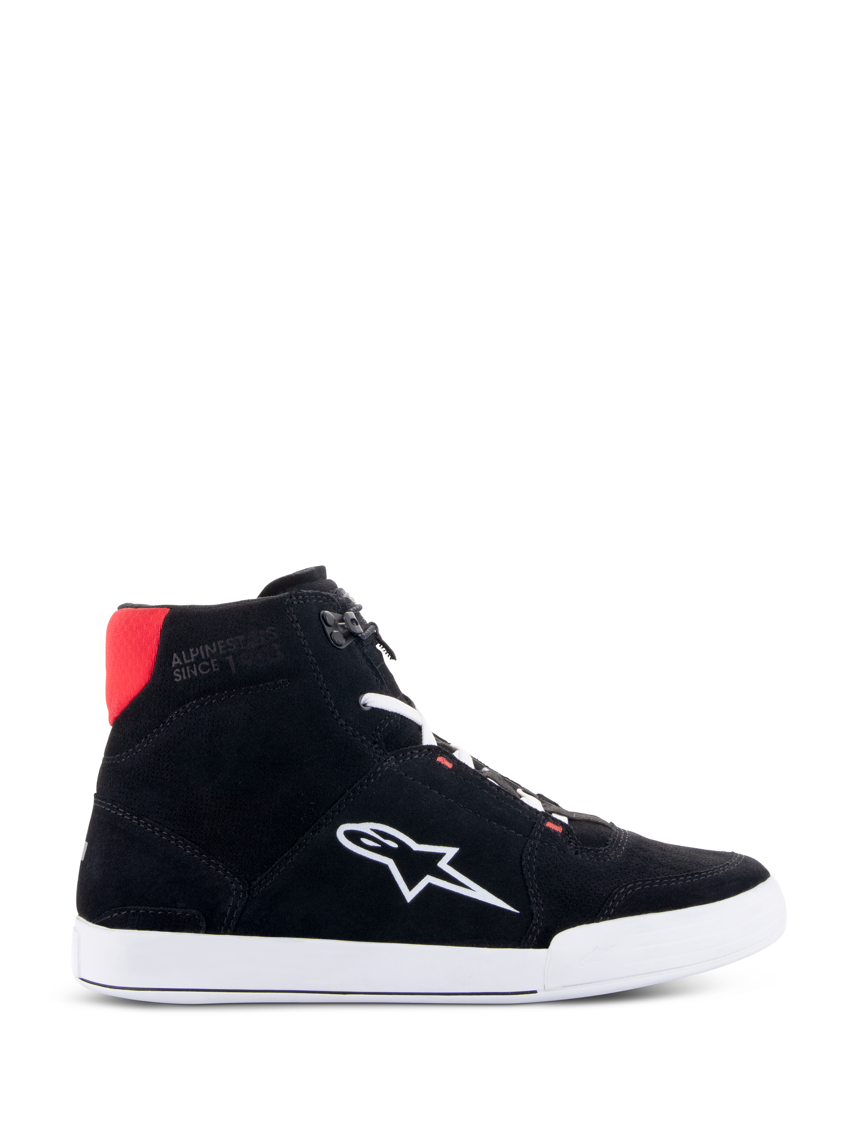 Chrome - Black Motorcycle Shoes | Alpinestars®