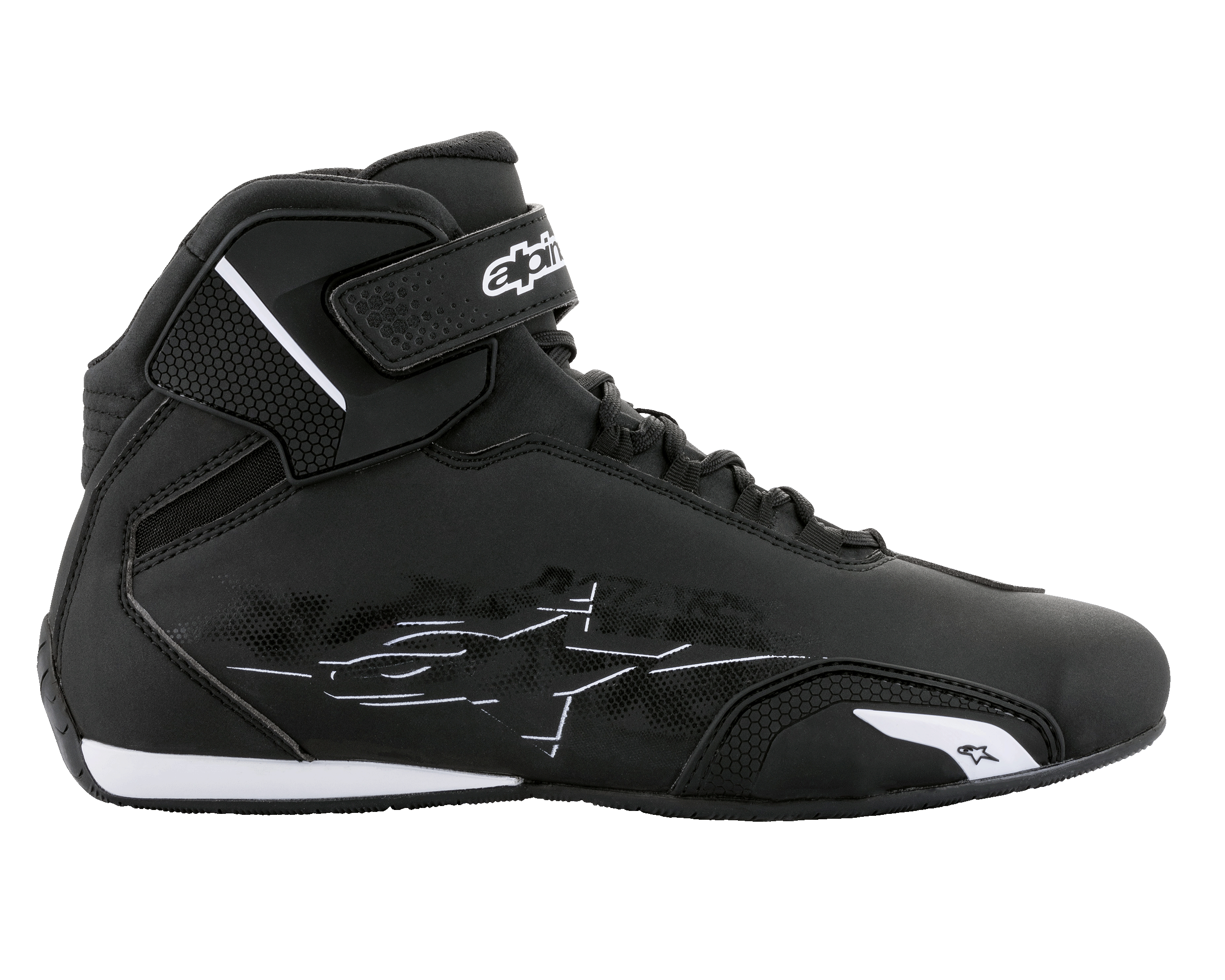 Sektor - Black Motorcycle Shoes | Alpinestars®