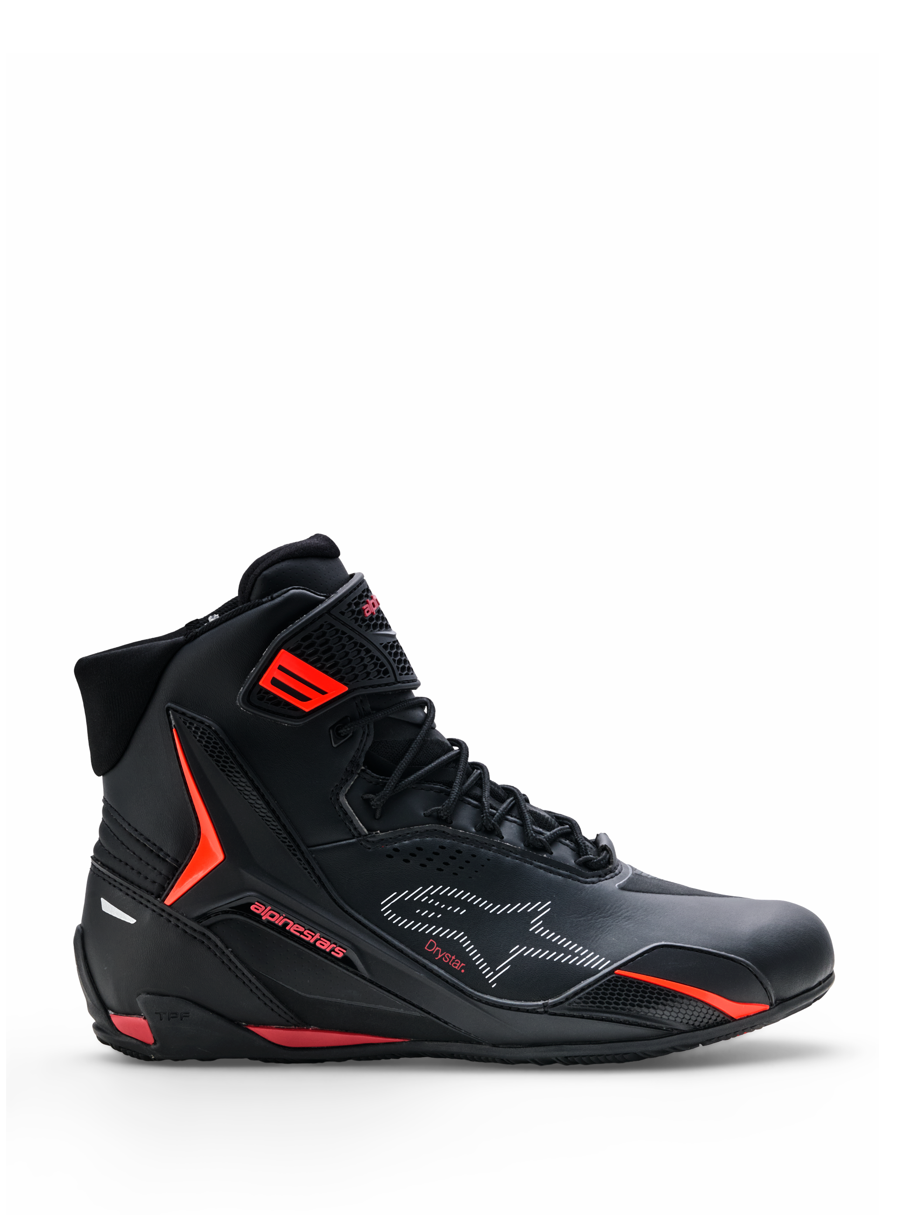Faster-4 Drystar® - Black Motorcycle Shoes | Alpinestars®