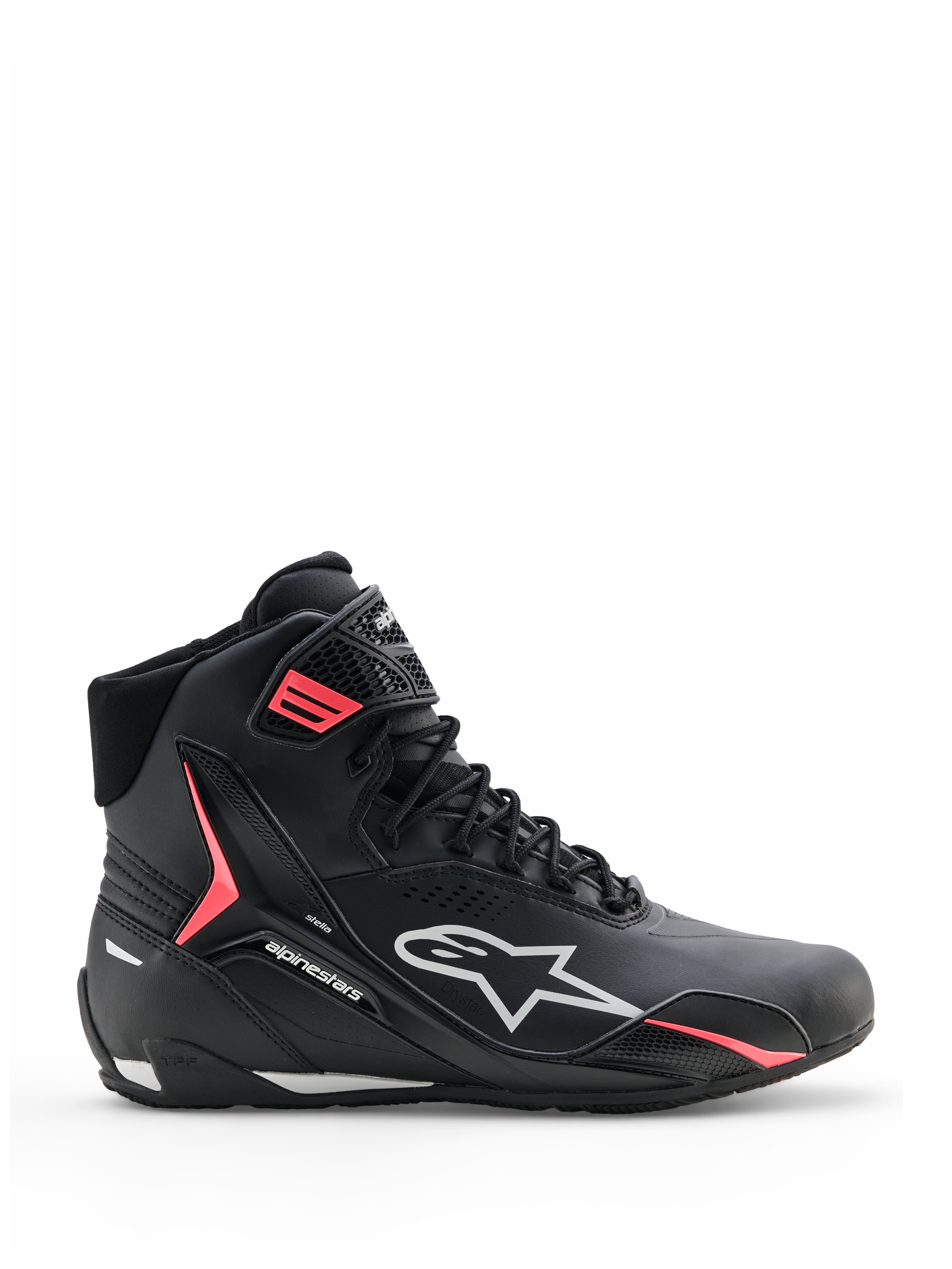 Stella Faster-4 Drystar® - Black Motorcycle Shoes | Alpinestars®