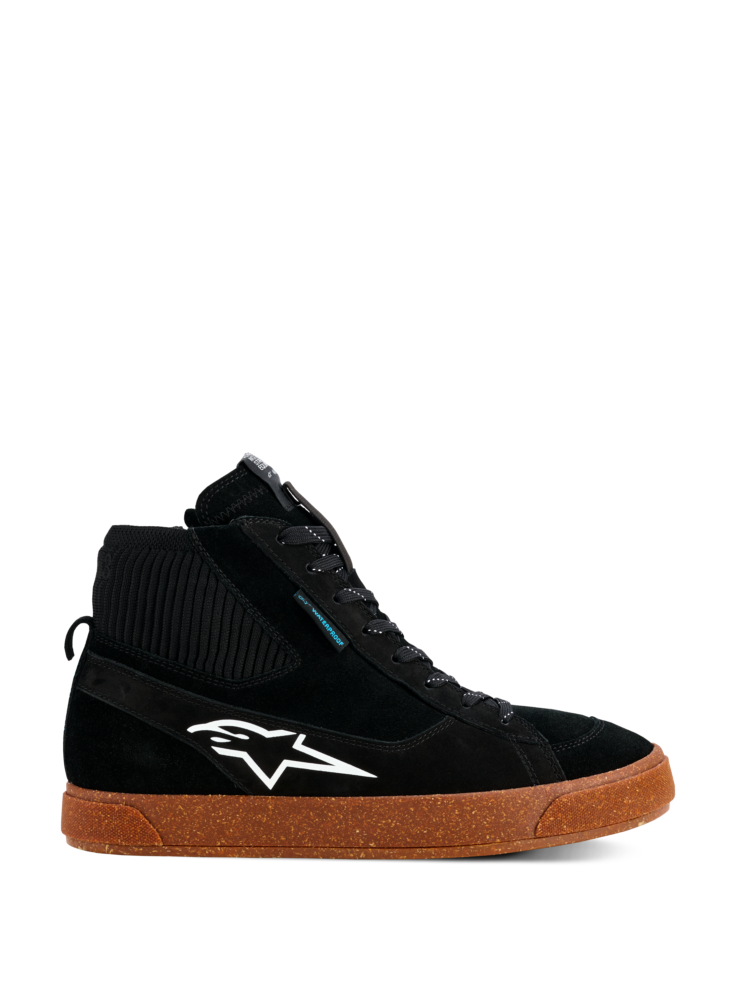 Stated Waterproof - Black Motorcycle Shoes | Alpinestars®