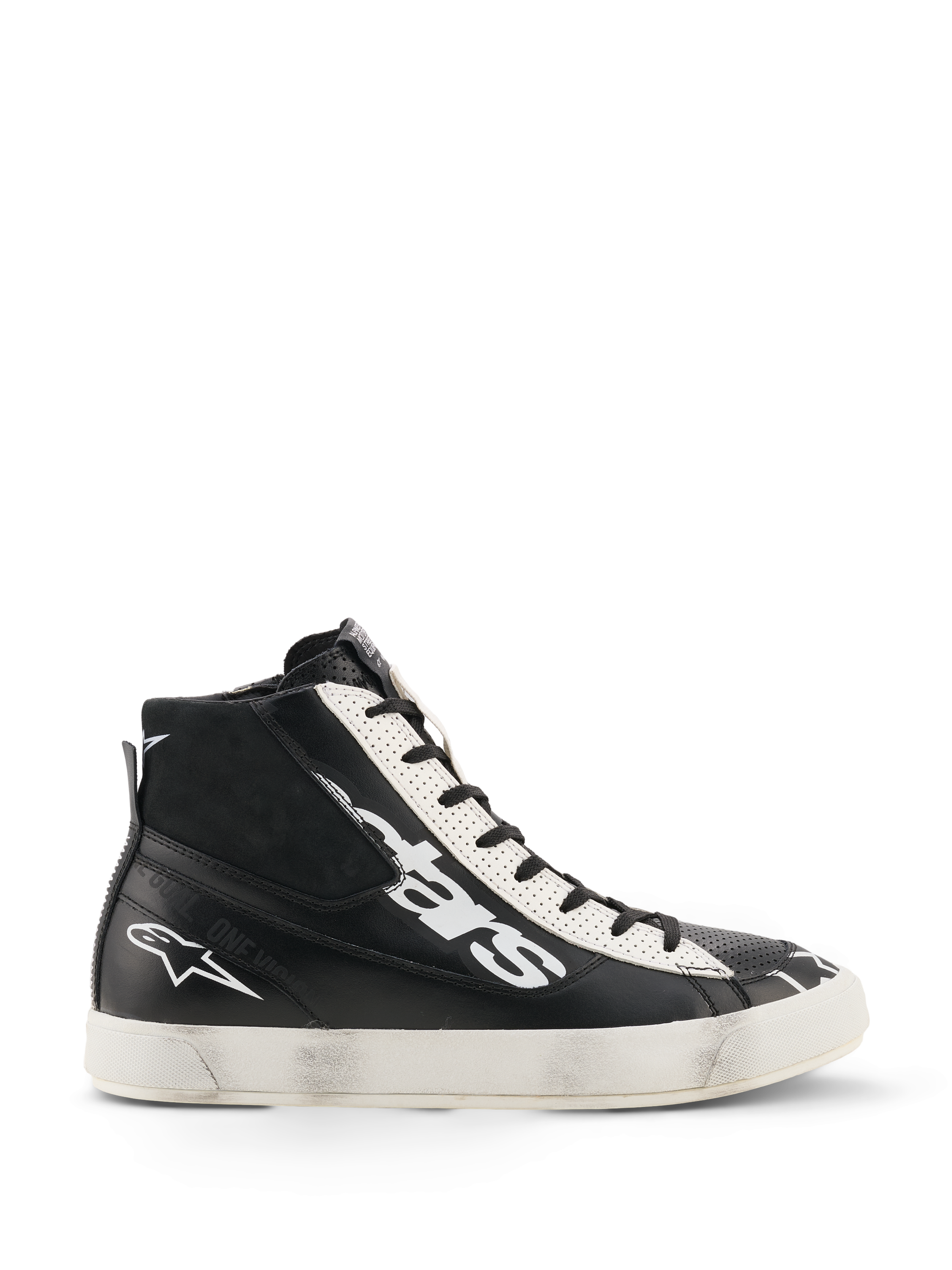 Stated Flair - Black Motorcycle Riding Shoes | Alpinestars®