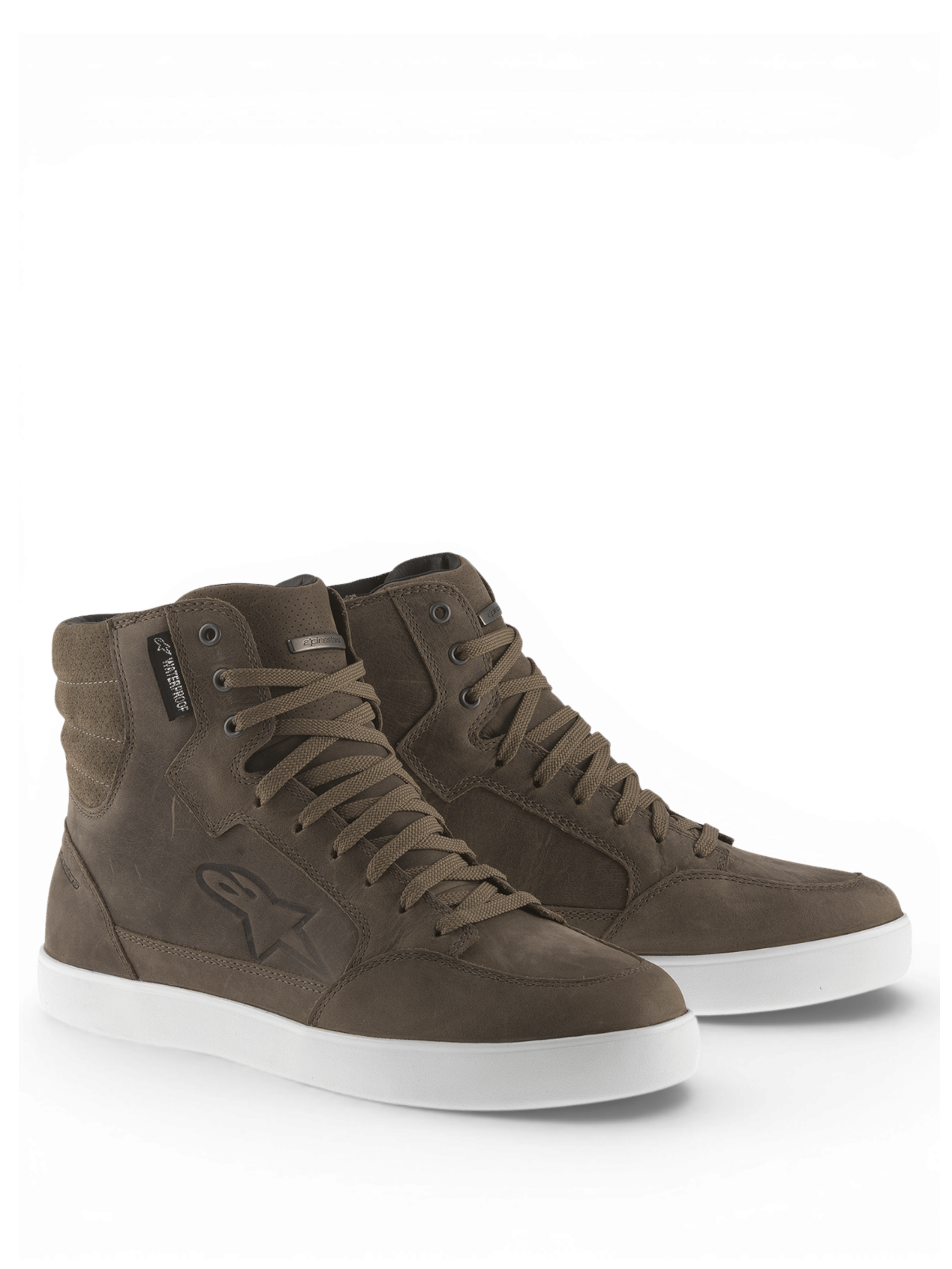 J-6 Waterproof - Brown Motorcycle Shoes | Alpinestars®
