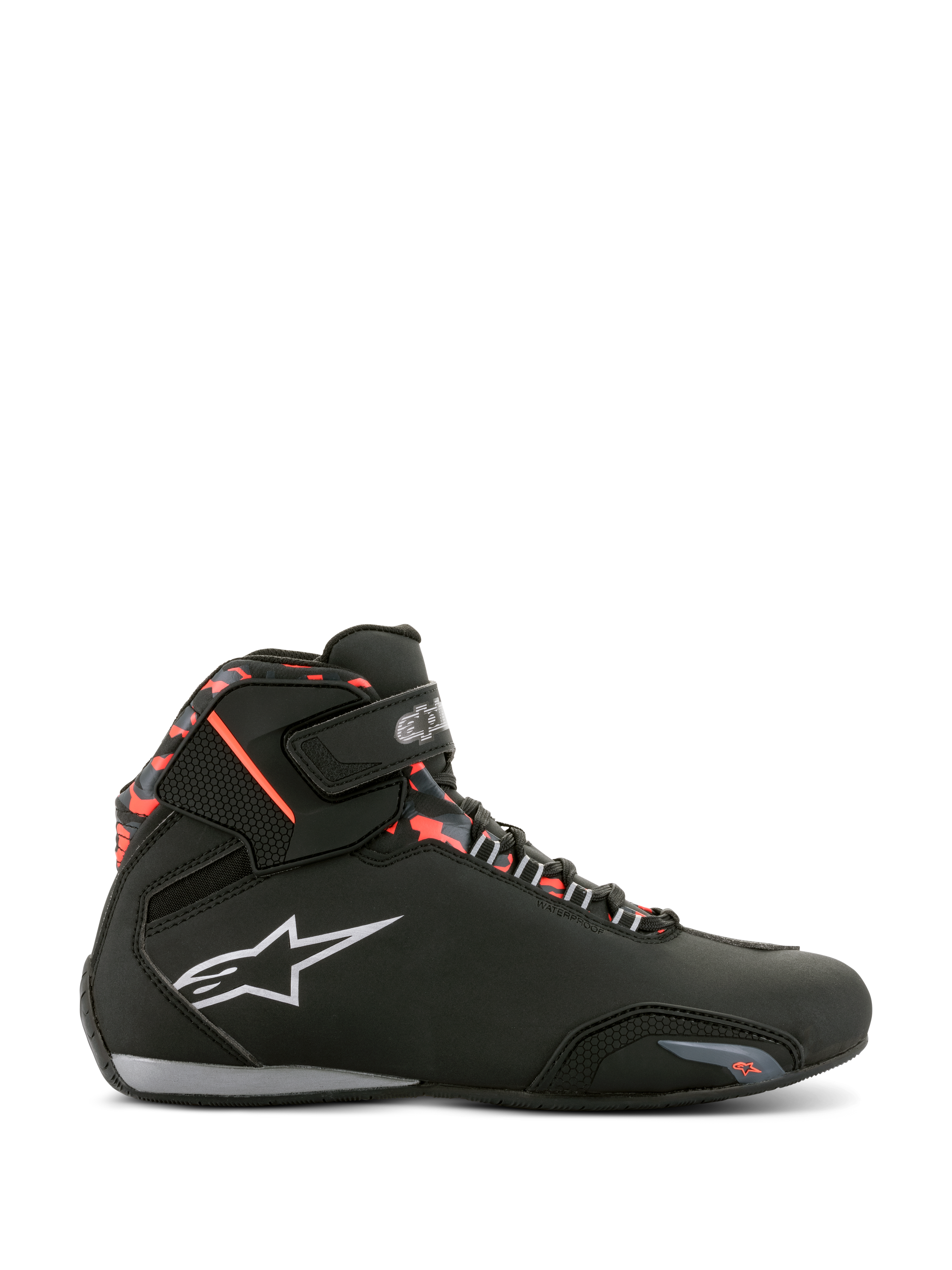 Sektor Waterproof - Black Motorcycle Shoes | Alpinestars®