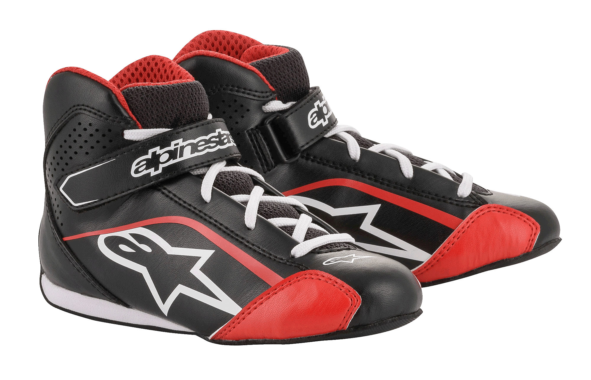 Youth Tech-1 K - Black Karting Shoes | Alpinestars®