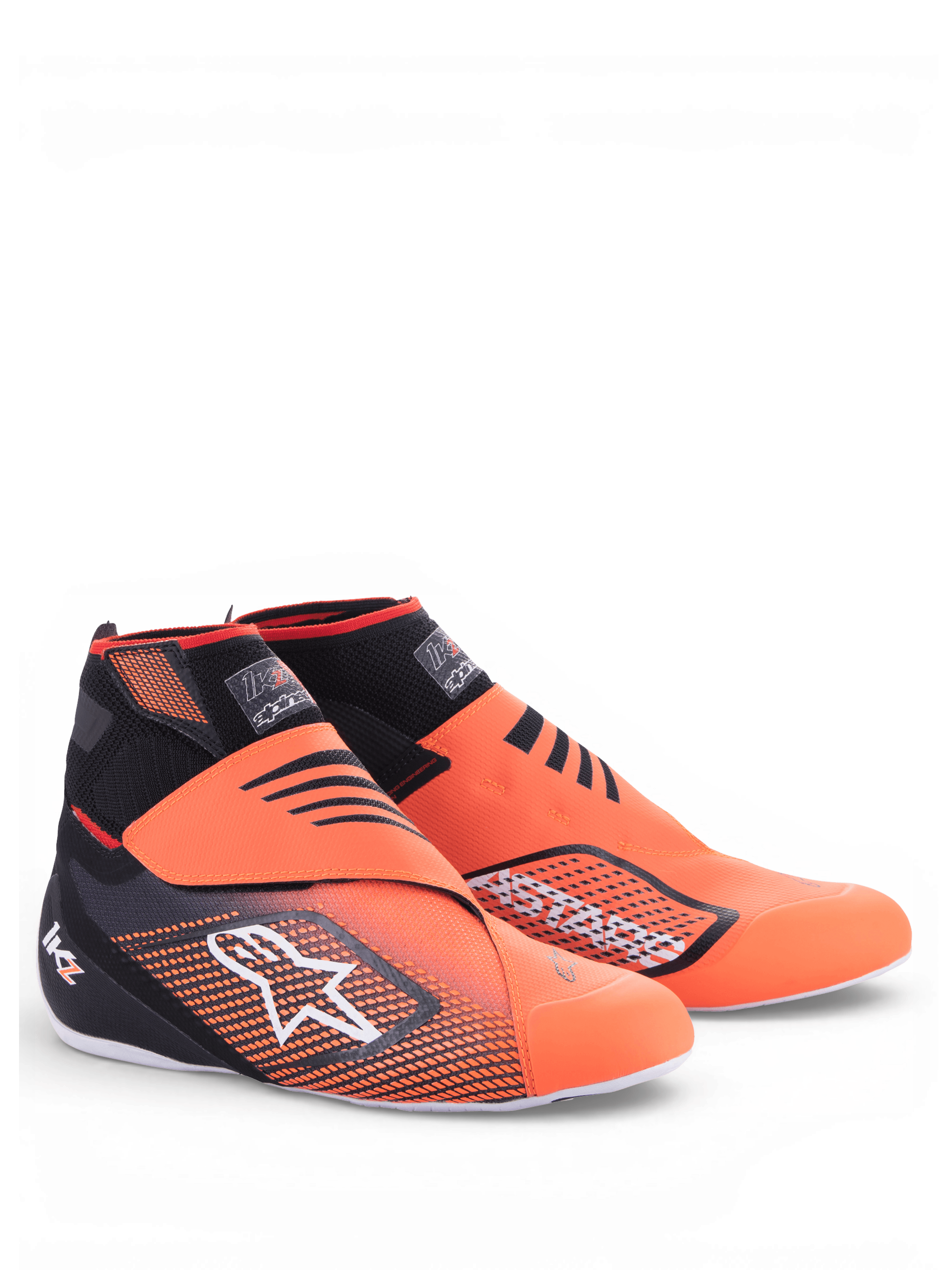 Tech-1 KZ V2 - Black Karting Shoes | Alpinestars®