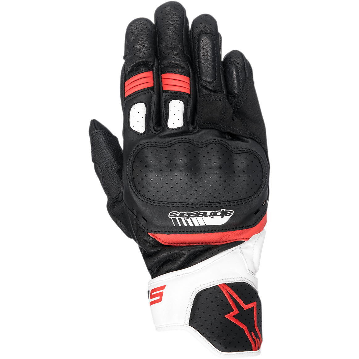 SP-5 - Black Motorcycle Gloves | Alpinestars®