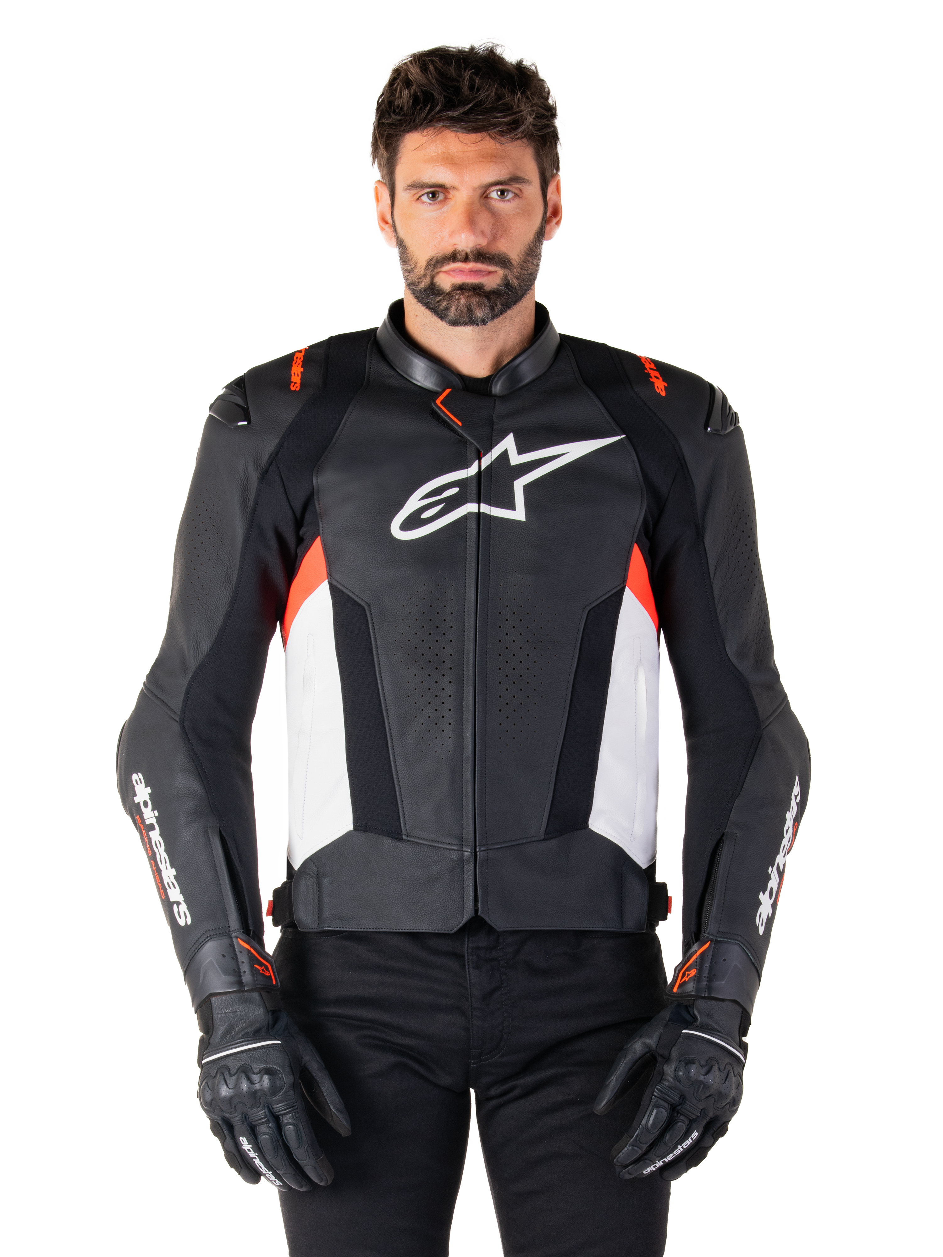 Missile V3 - Black Motorcycle Jacket | Alpinestars®
