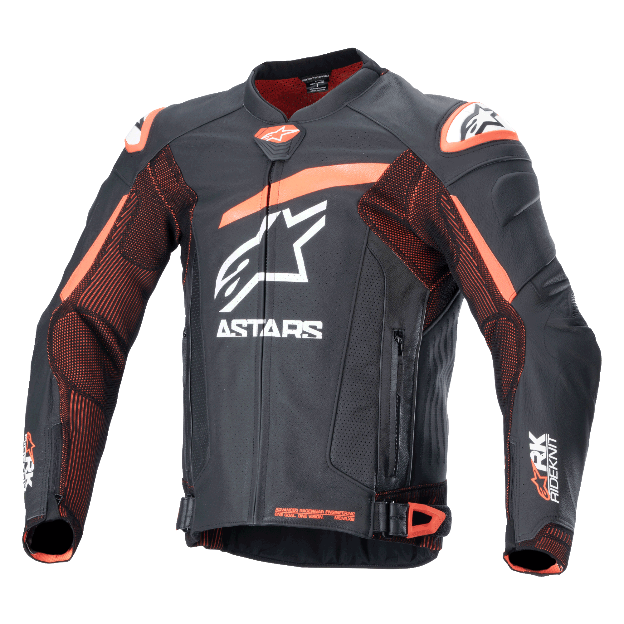 GP Plus R V4 Rideknit - Orange Motorcycle Jacket | Alpinestars® GP Plus R V4 Rideknit - Orange Motorcycle Jacket | Alpinestars®