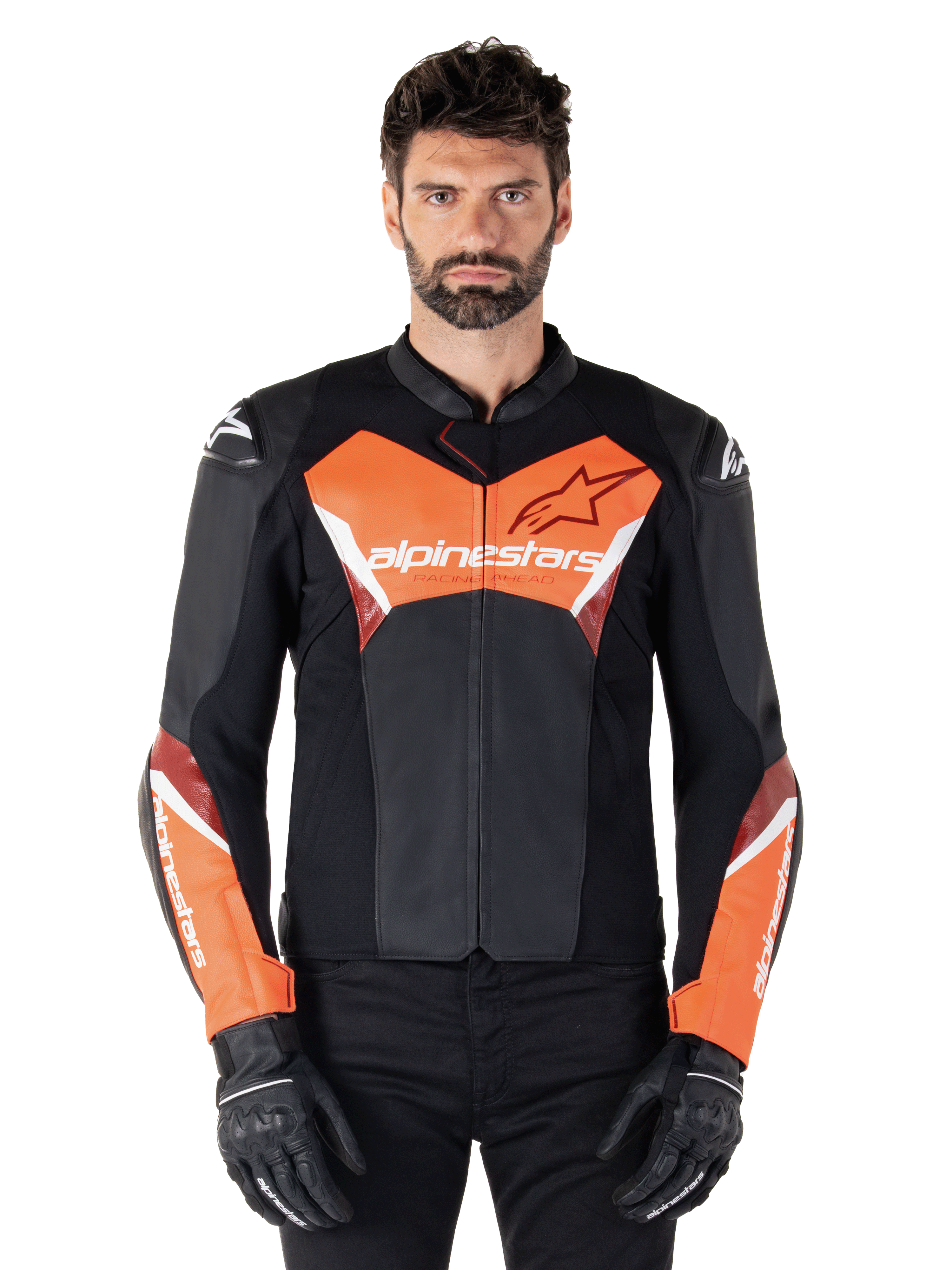 Sport leather jacket clearance