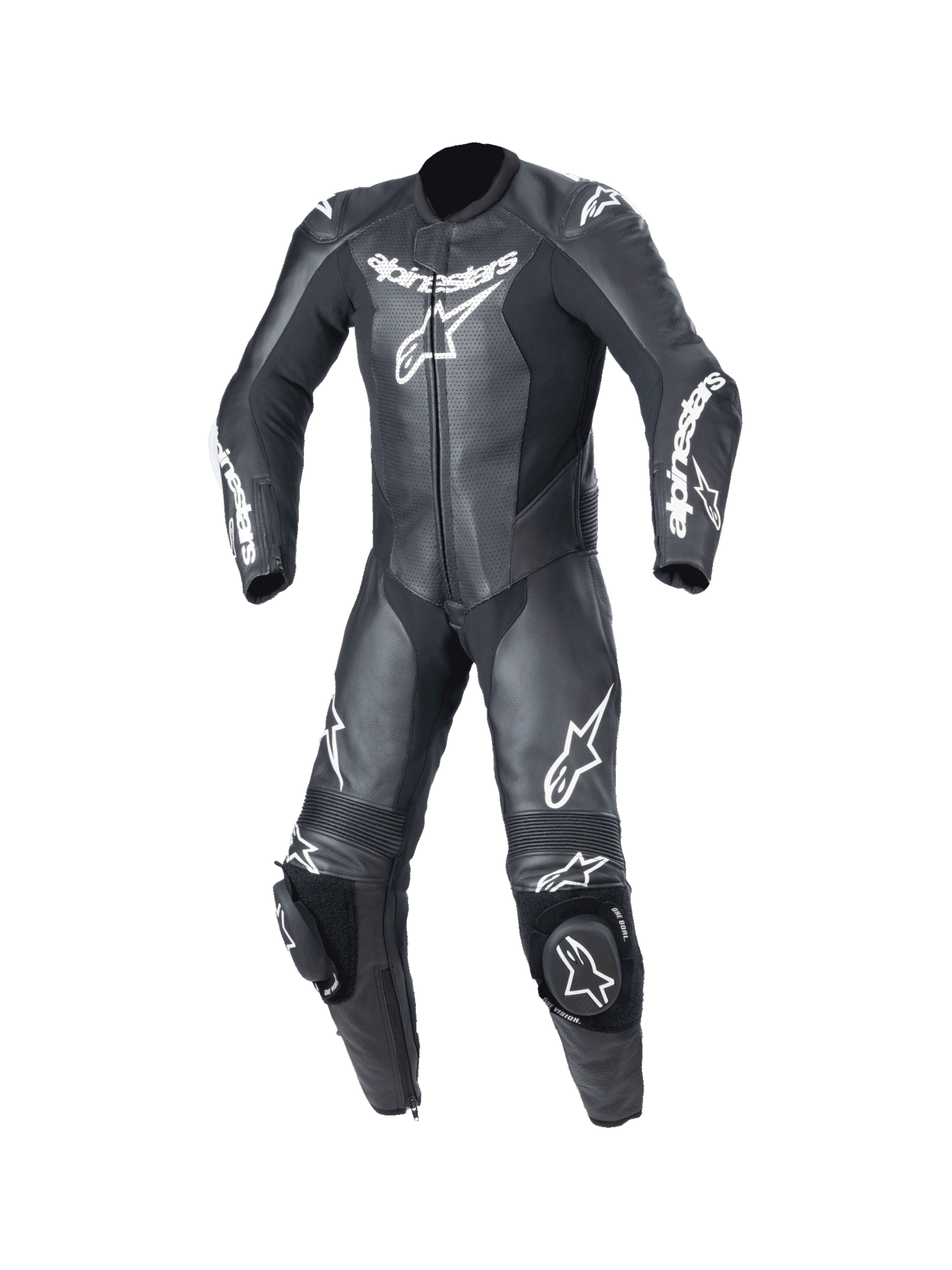 Youth GP Plus V2 1-Piece - Black Motorcycle Suit | Alpinestars®