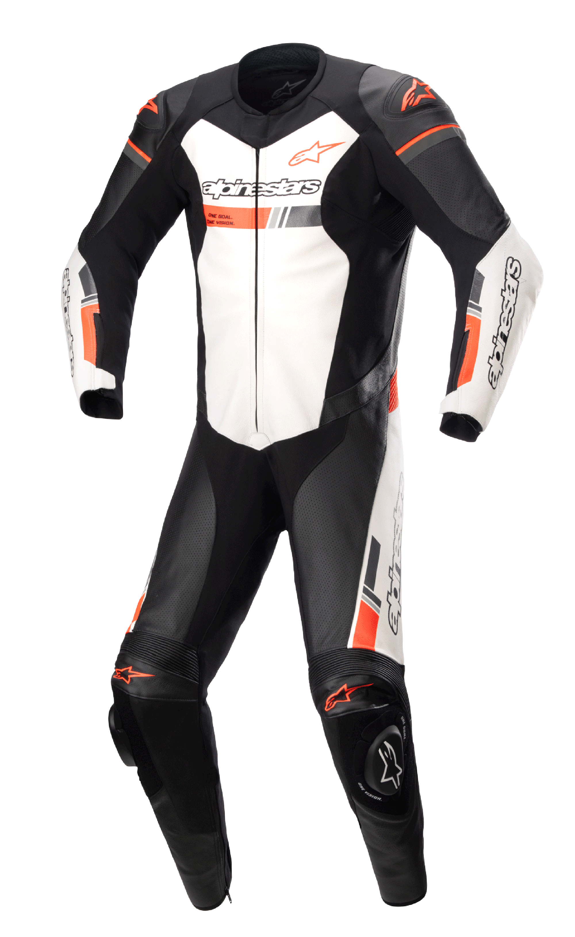 Alpinestars white leather jacket clearance