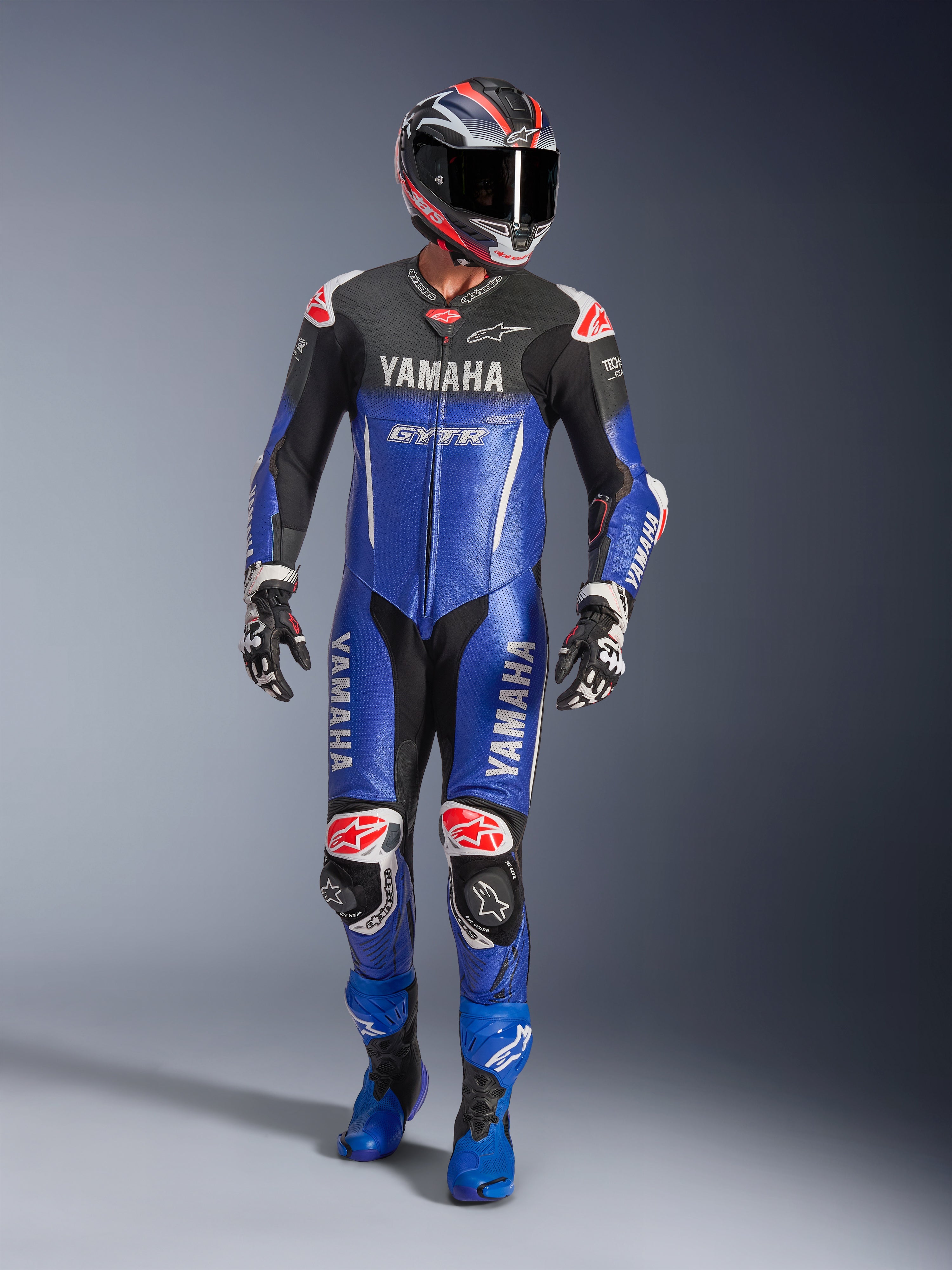 Yamaha GP-R7 - Blue Motorcycle Suit