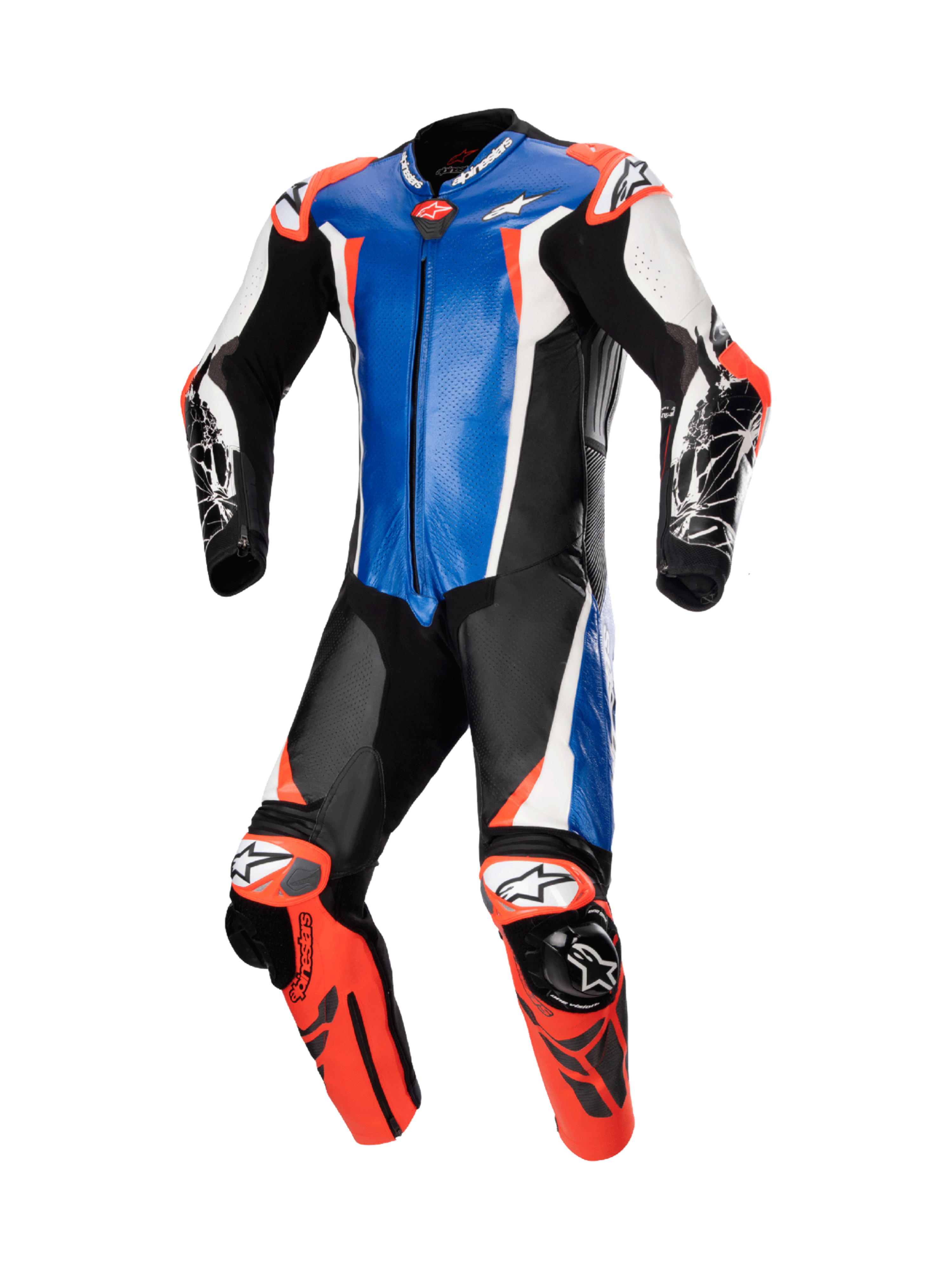 Aeroquipフルスーツ Racing Absolute V2 - Black Motorcycle Suit | Alpinestars®