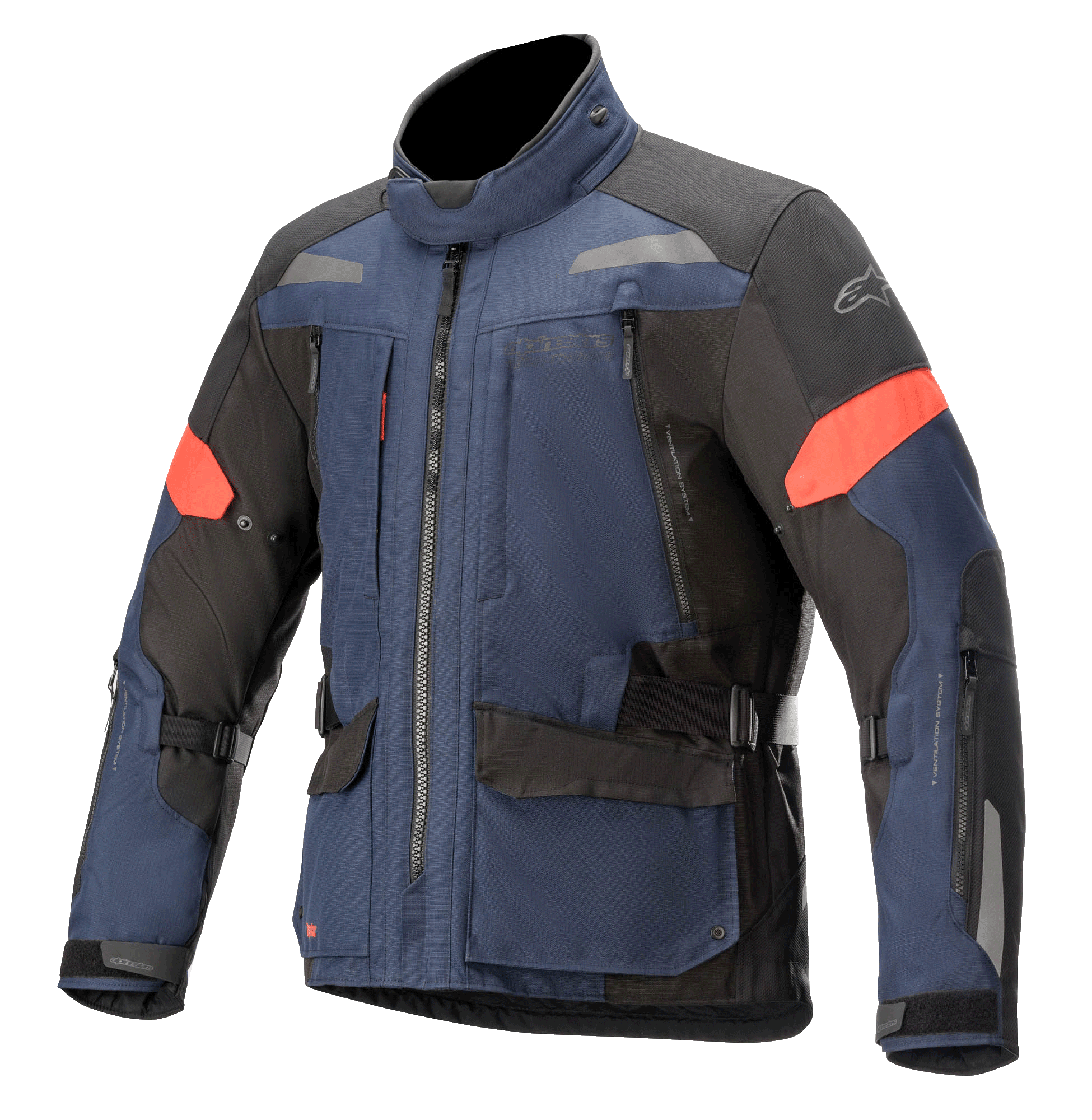 Valparaiso V3 Drystar® - Dark Blue Motorcycle Jacket | Alpinestars® Valparaiso V3 Drystar® - Dark Blue Motorcycle Jacket | Alpinestars®