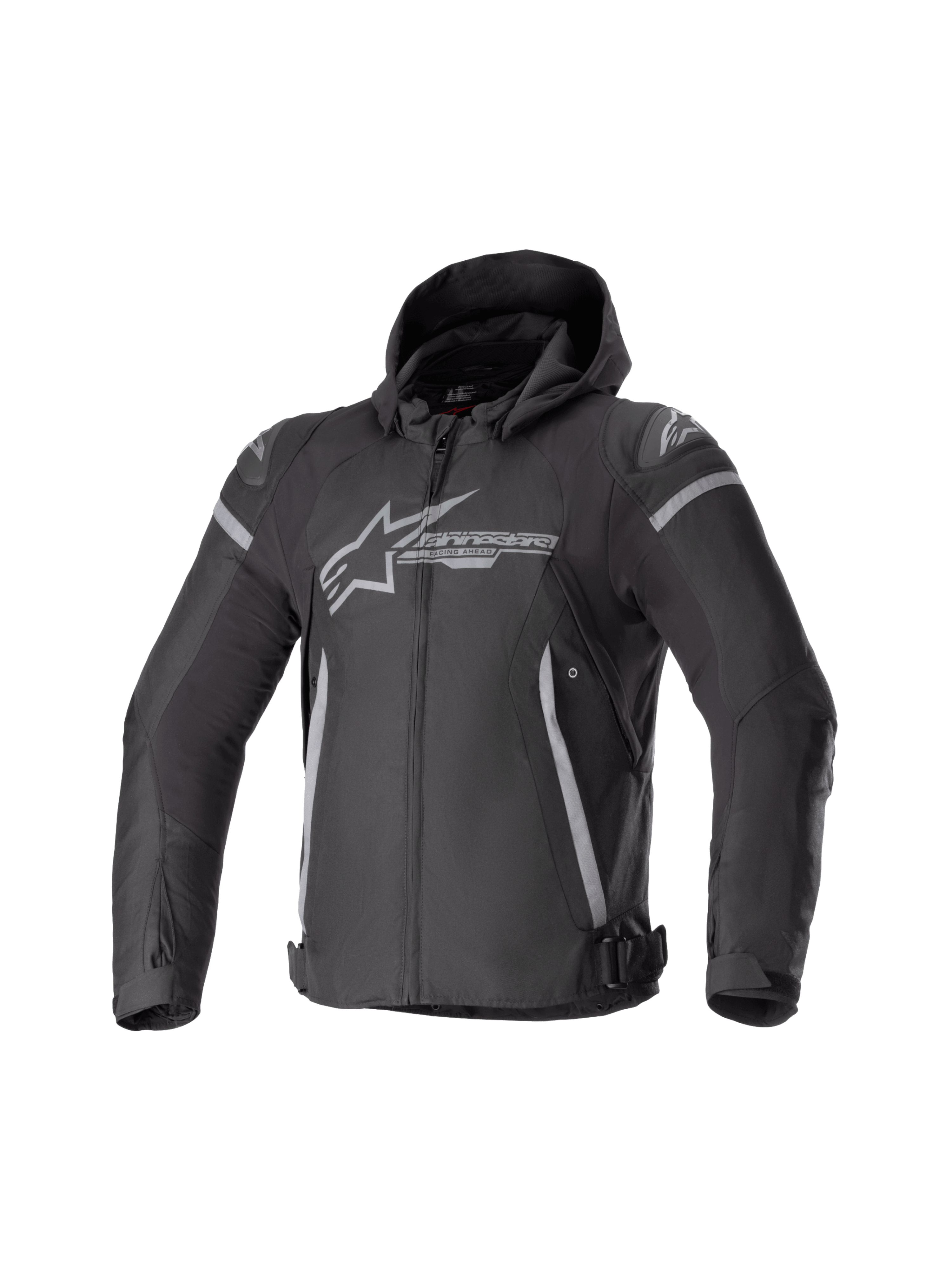Zaca Waterproof - Black Motorcycle Jacket | Alpinestars®