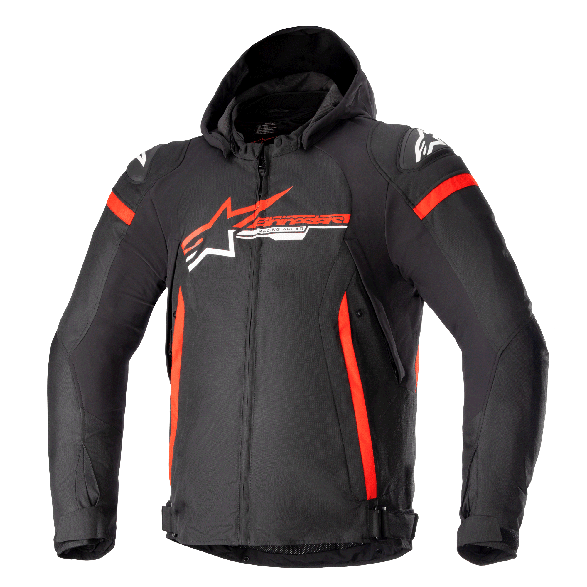 Zaca Waterproof Jacket BLACK RACING SPORT Textile Jackets Alpinestars