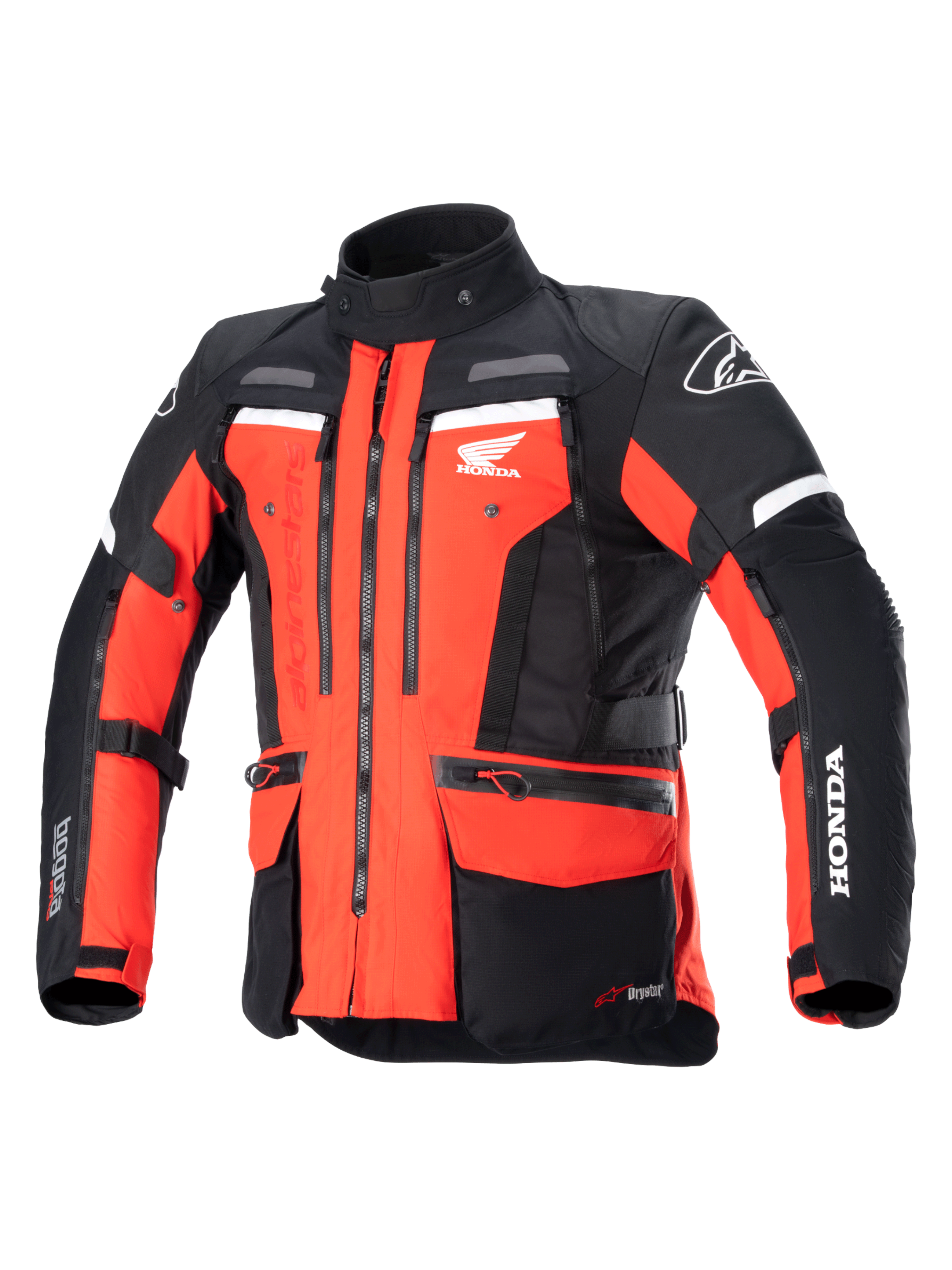 Honda Bogota' Pro Drystar® - Red Motorcycle Jacket | Alpinestars®