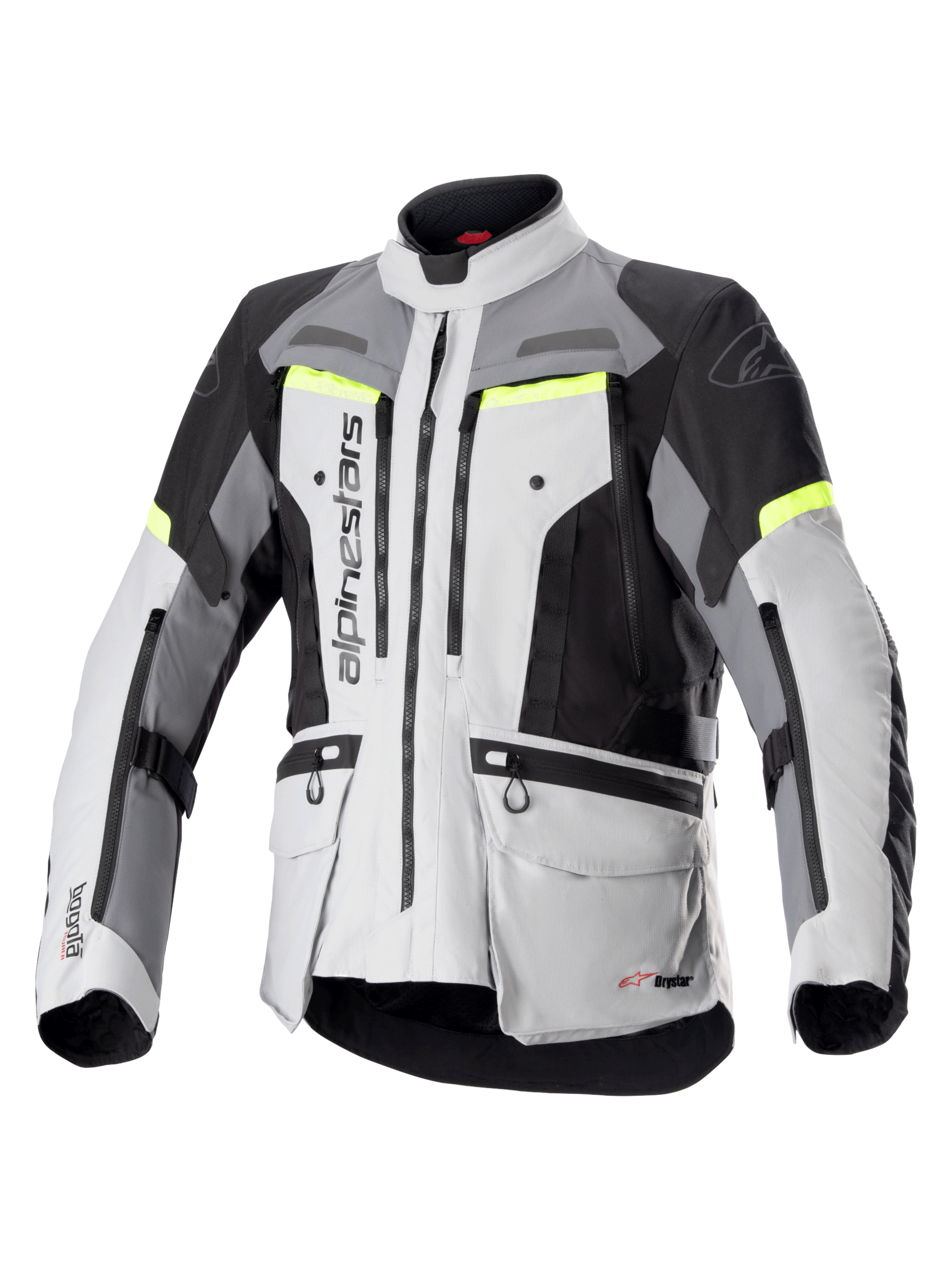 Bogota' Pro Drystar® - Gray Motorcycle Jacket | Alpinestars®